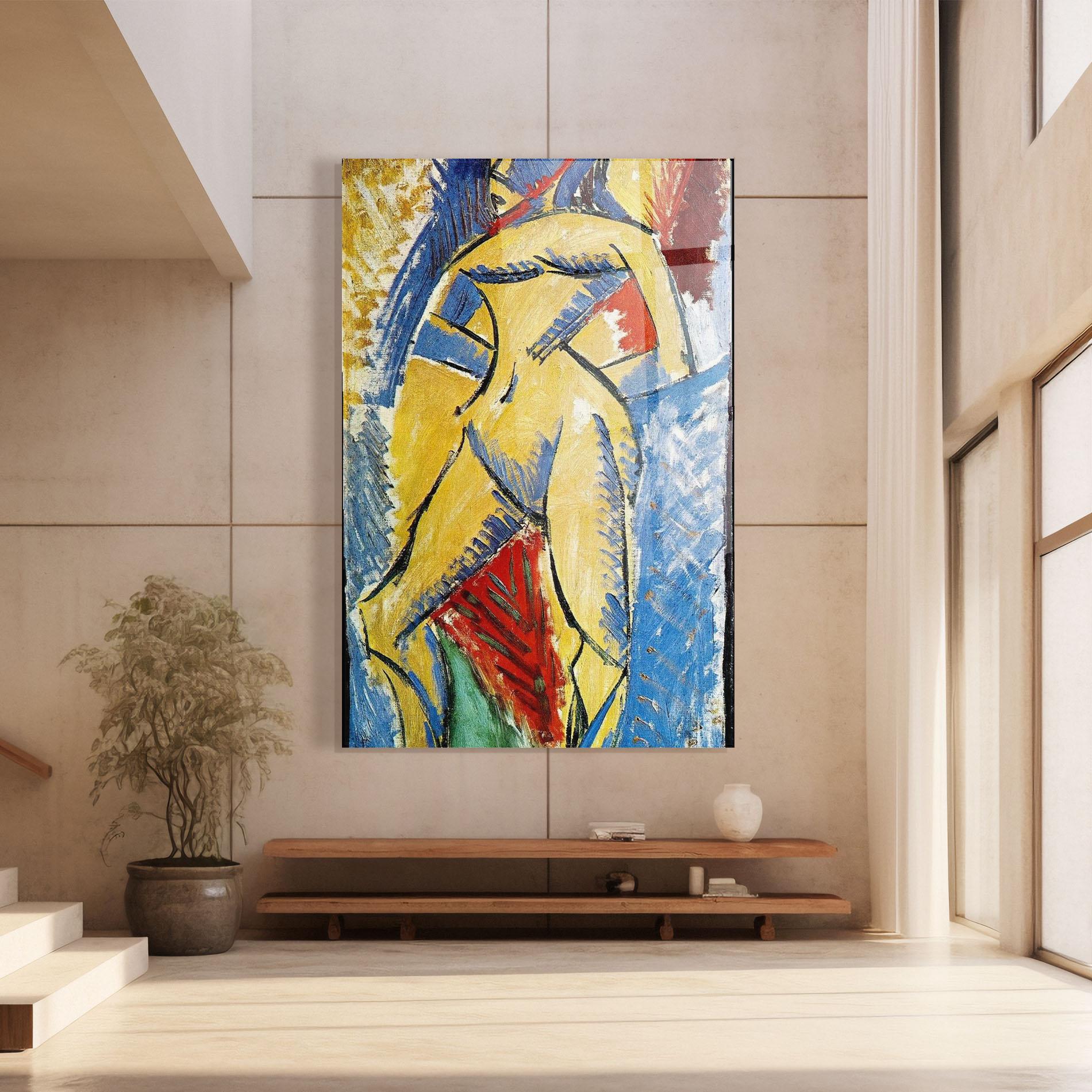 Üvegkép Femme Nue mockup 8