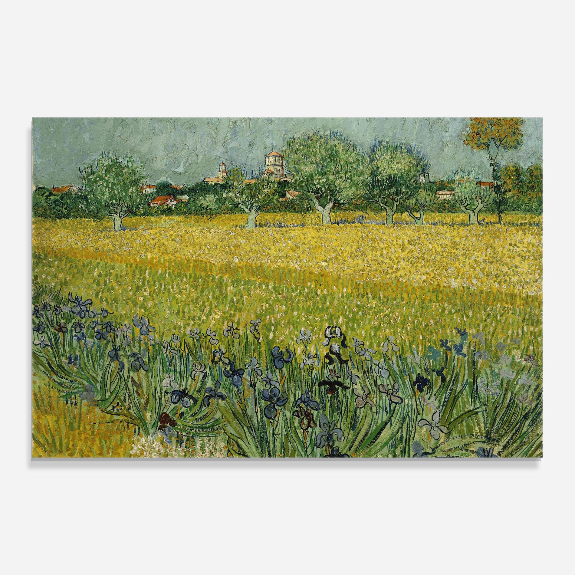 Üvegkép Veld Met Bloemen mockup 0