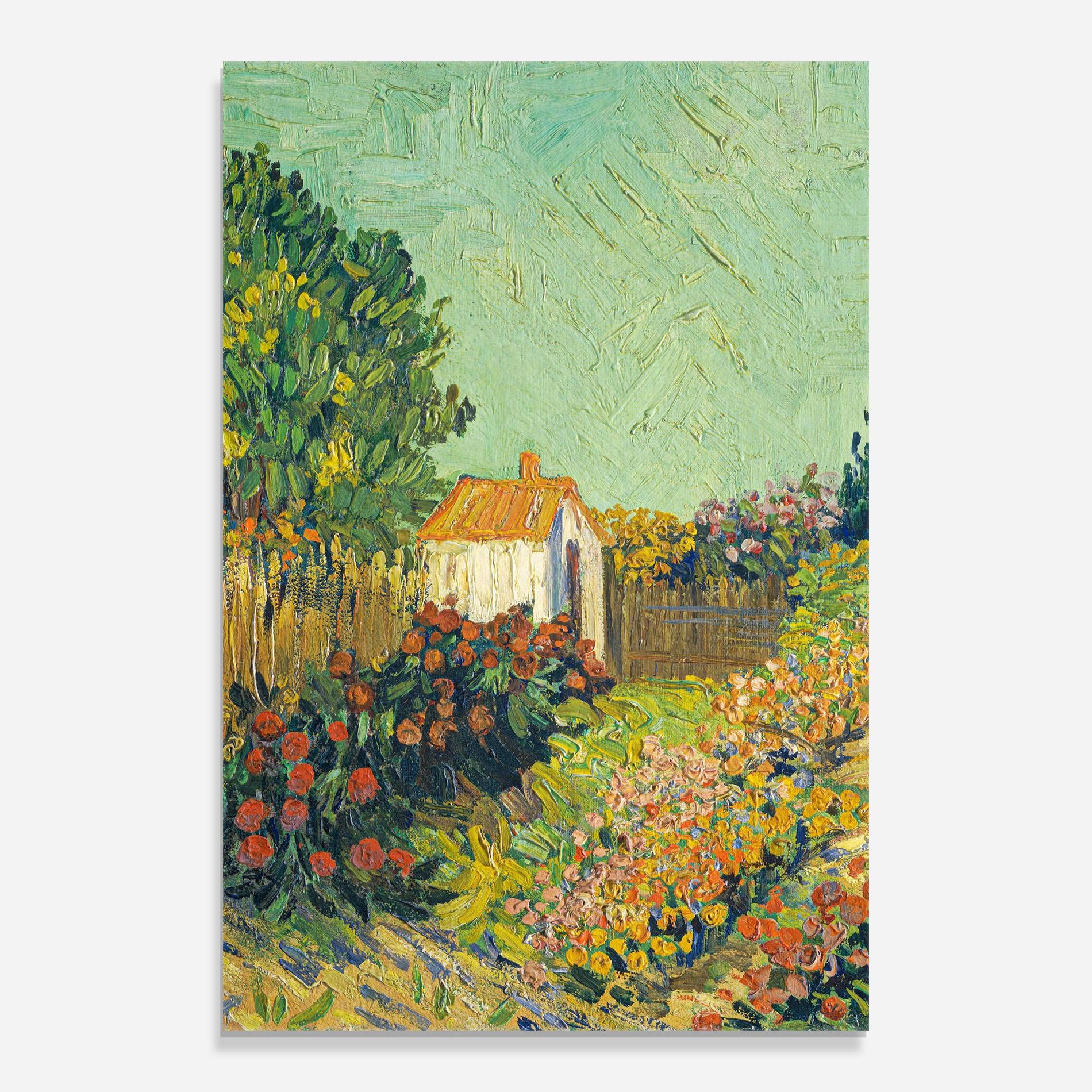 Üvegkép Gogh Landscape mockup 0