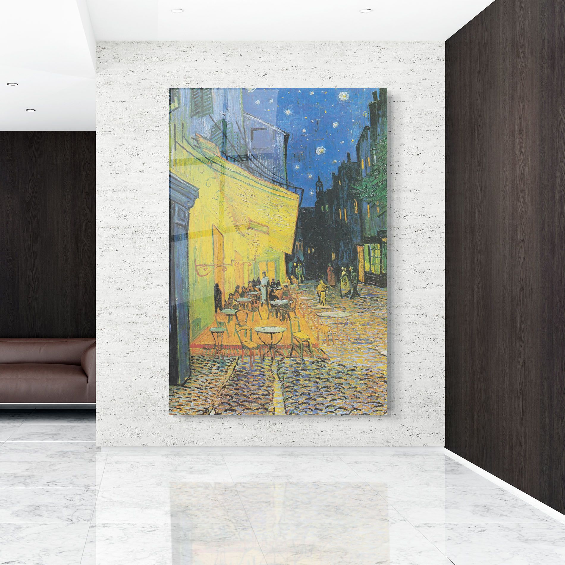 Cafe Terrace At Night mockup 9