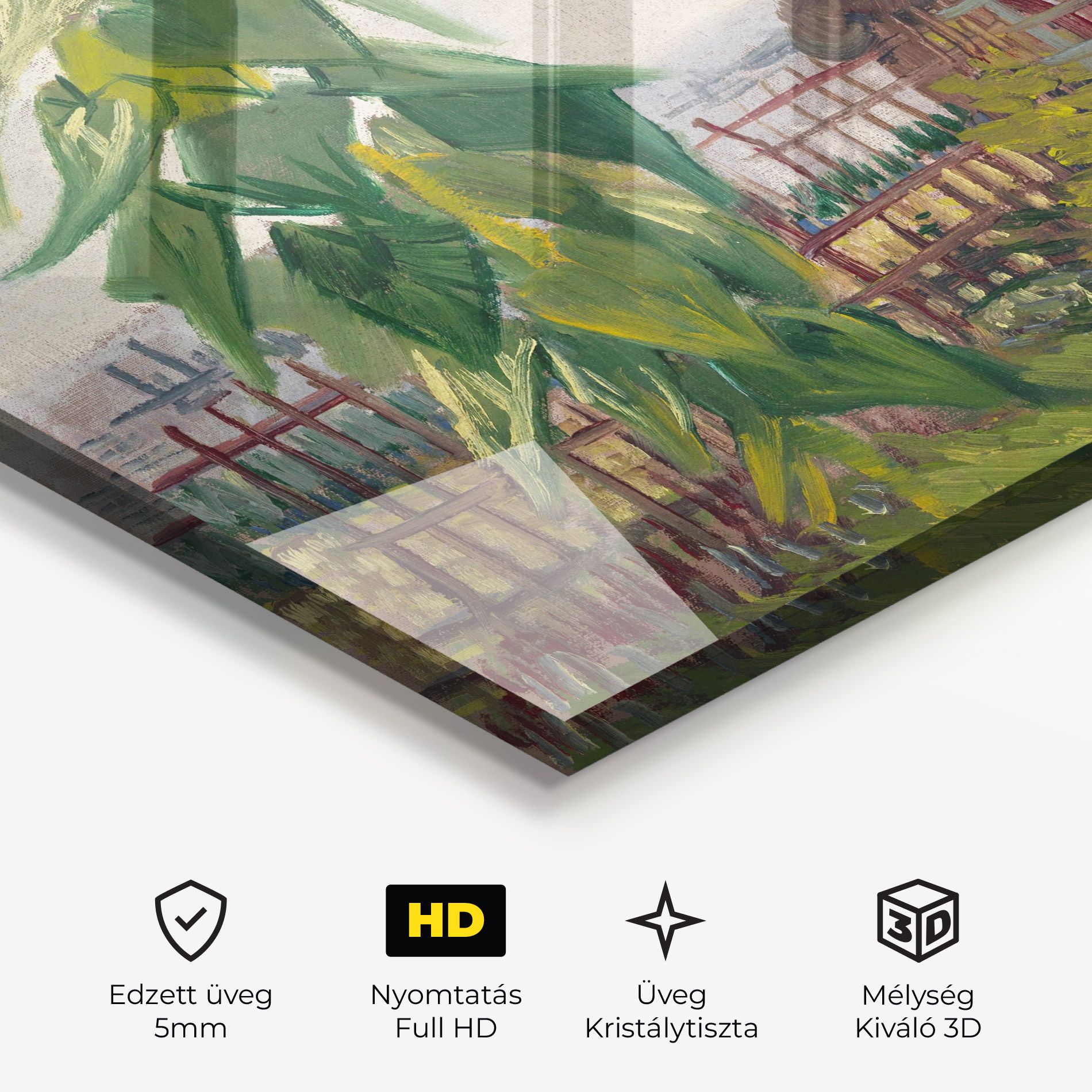 Allotment With Sunflower mockup 3