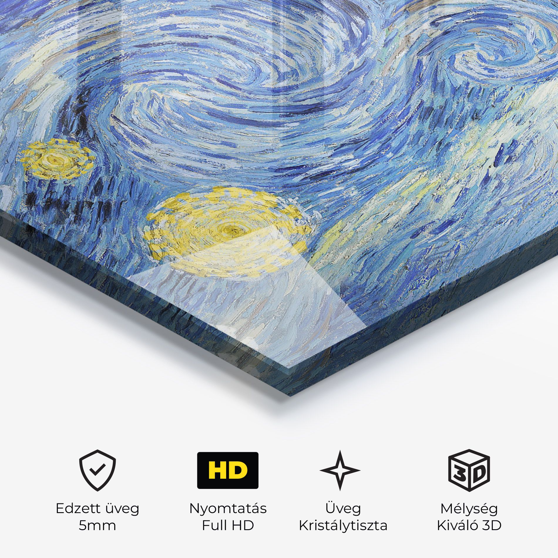 Van Gogh Starry Night mockup 3