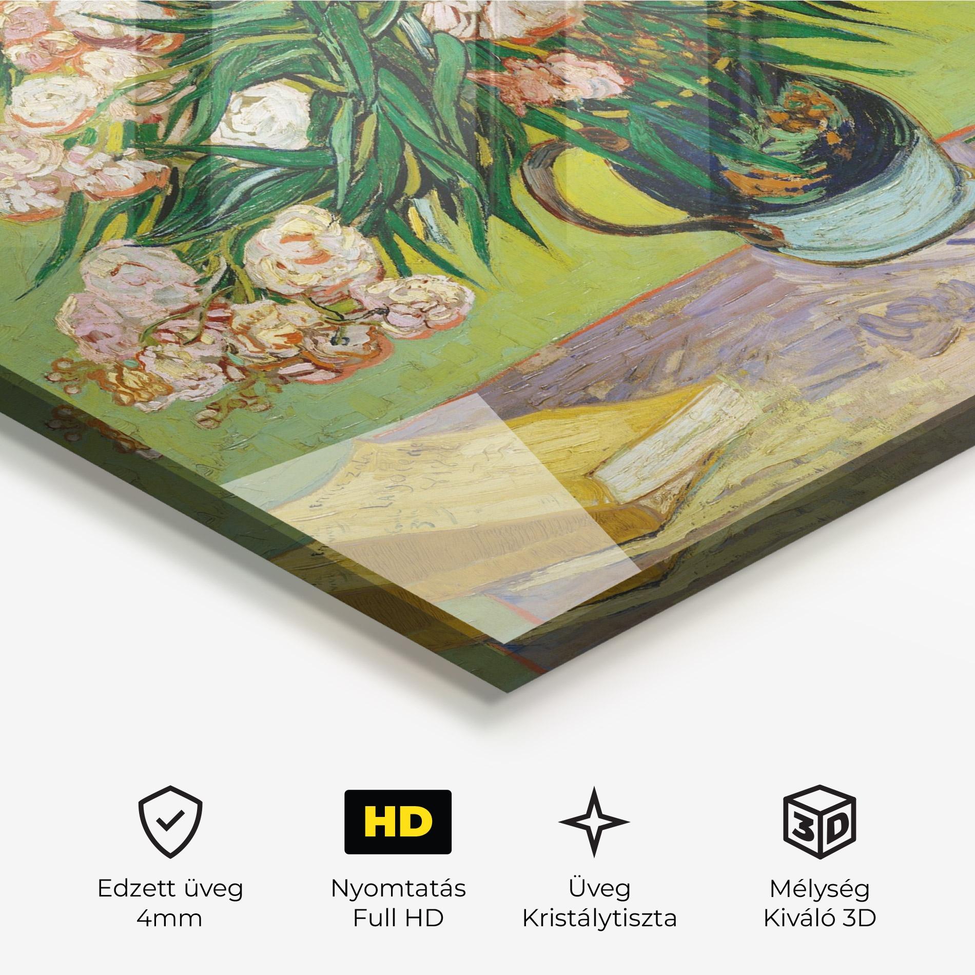 Üvegkép Oleanders mockup 3