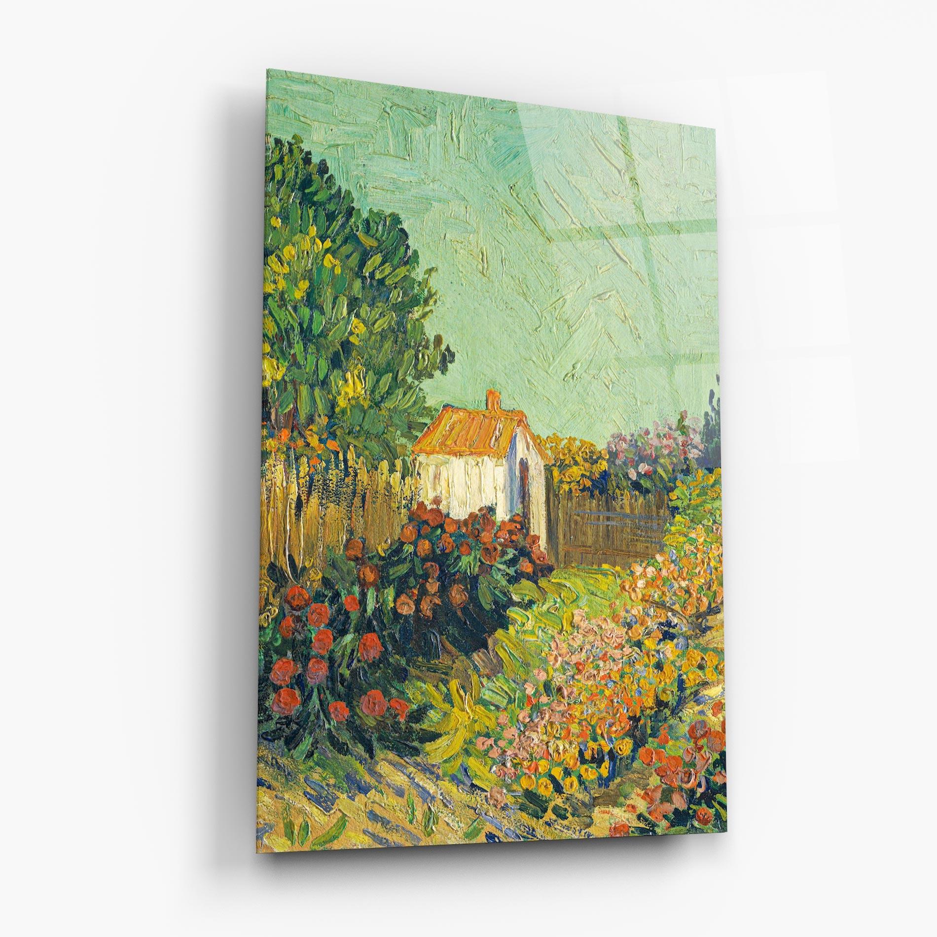 Üvegkép Gogh Landscape mockup 6