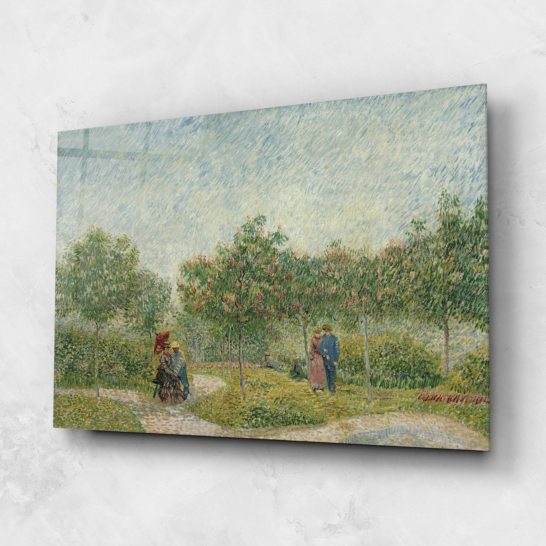 Üvegkép Montmartre Met Geliefden mockup 1