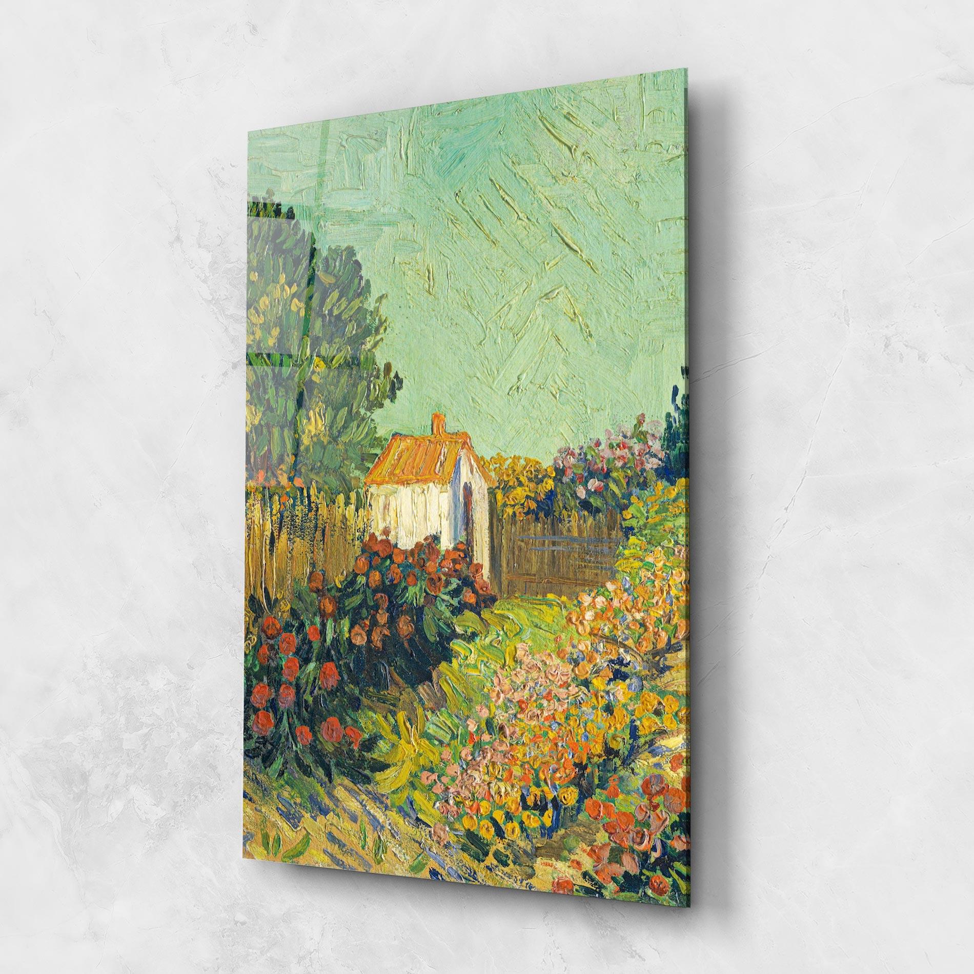 Üvegkép Gogh Landscape mockup 1
