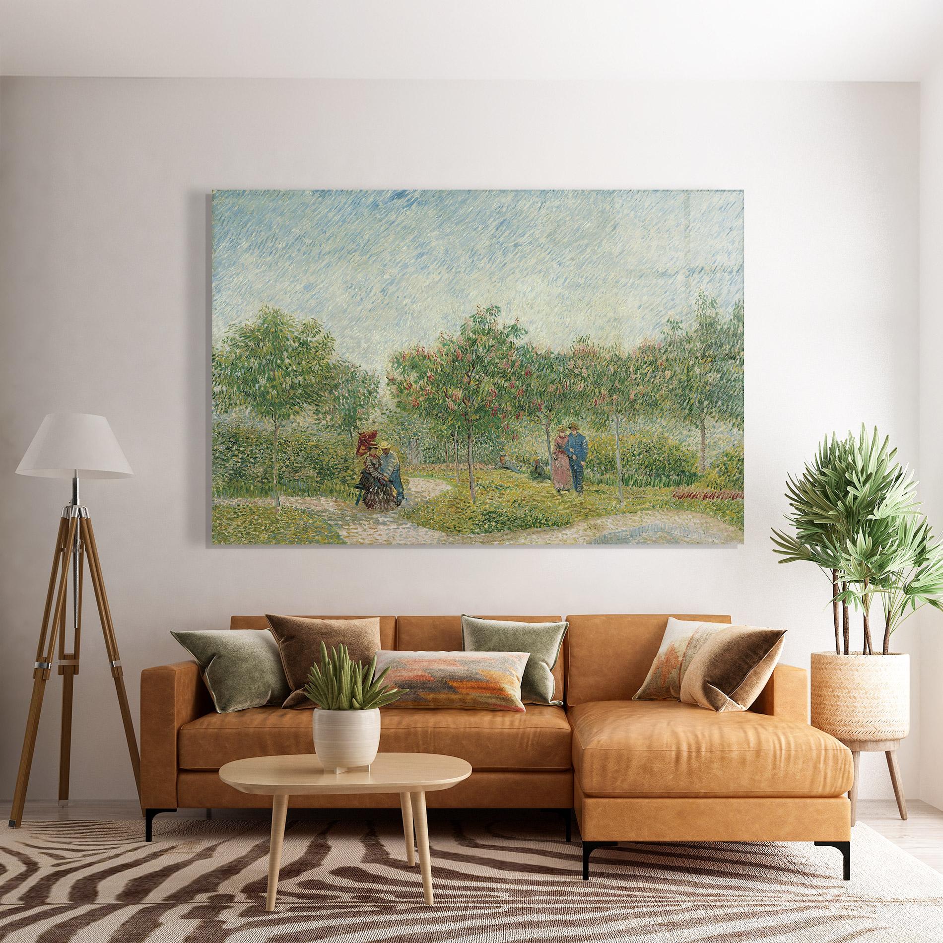 Üvegkép Montmartre Met Geliefden mockup 7