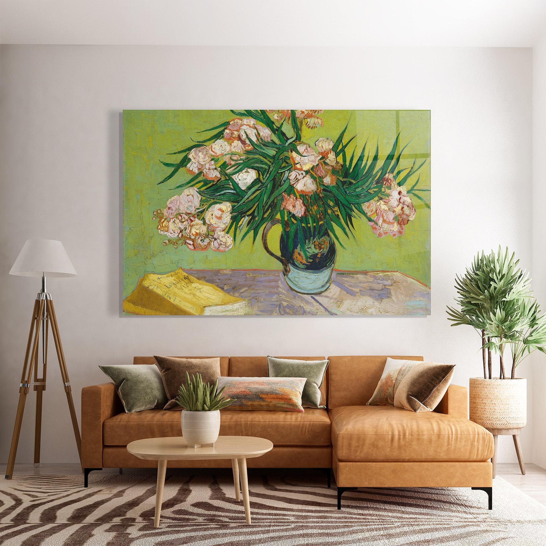 Üvegkép Oleanders mockup 7