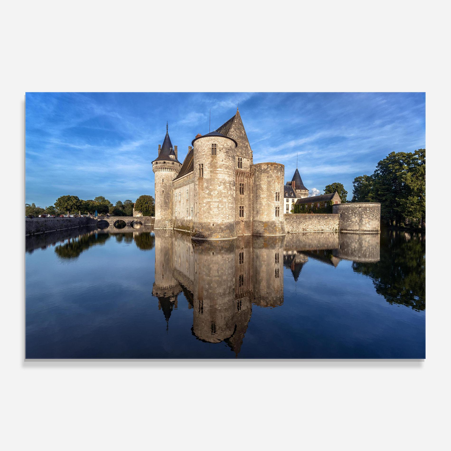 Üvegkép Castle Chateau De Sullysurloire mockup 0