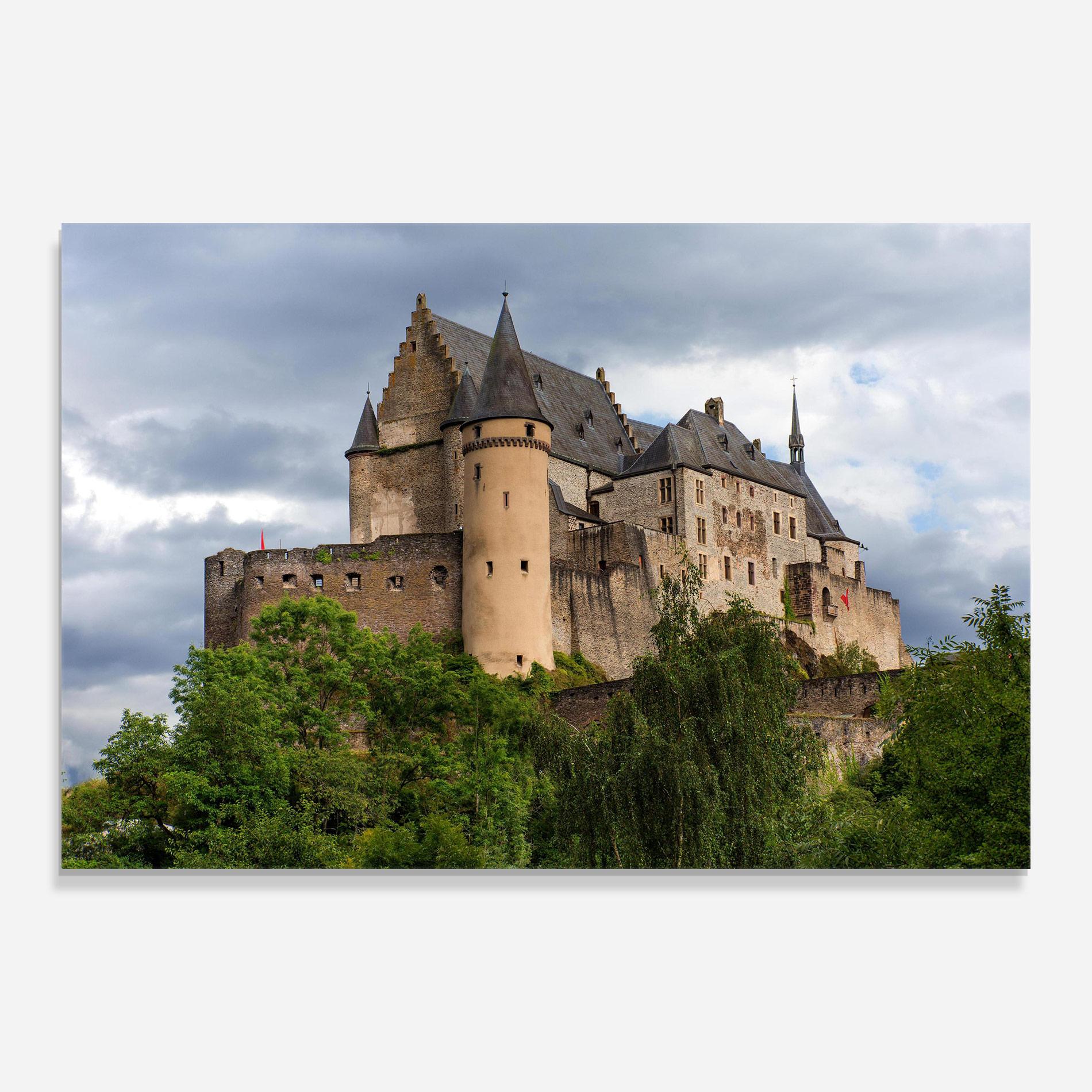 Üvegkép Castle Vianden mockup 0