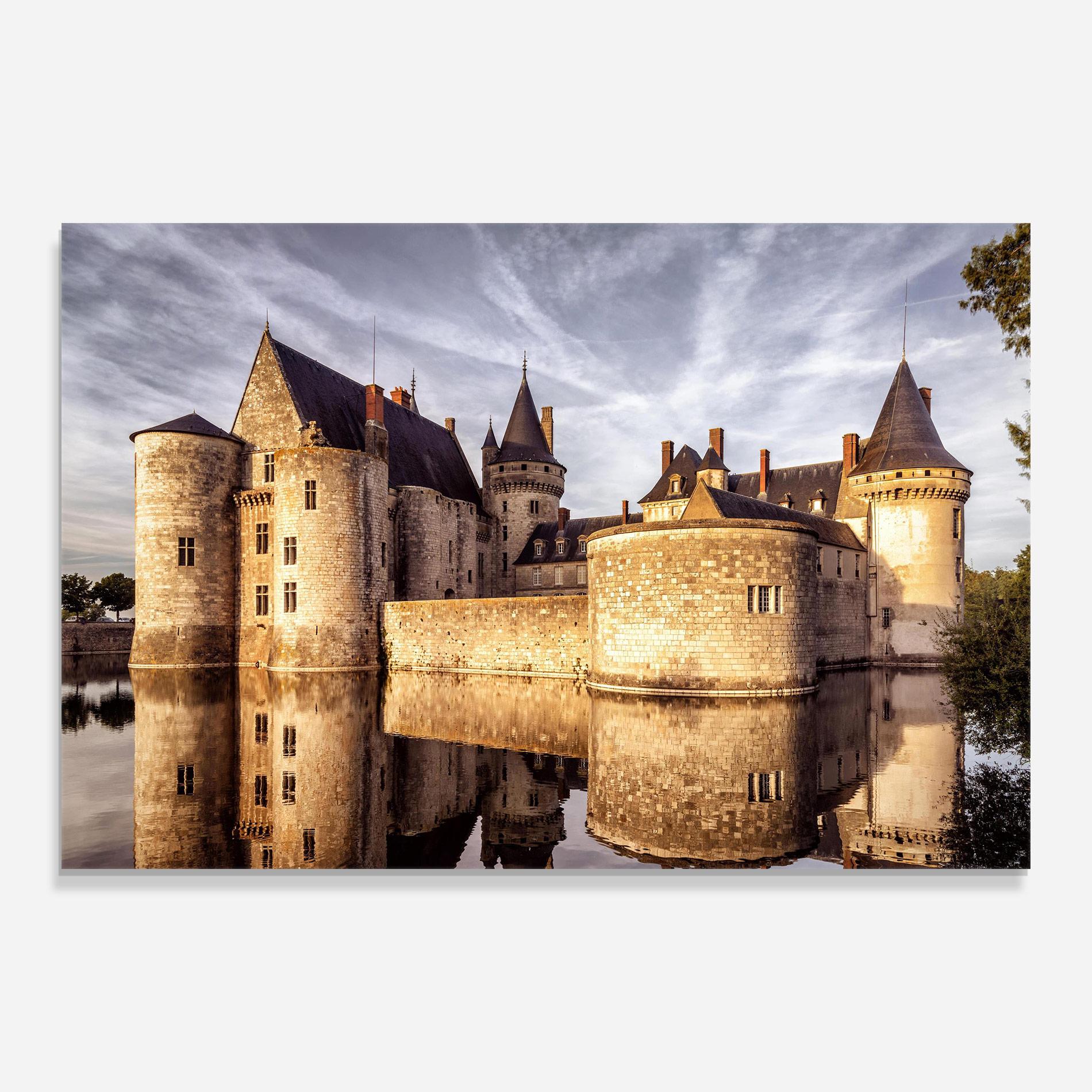 Üvegkép Chateau Castle mockup 0