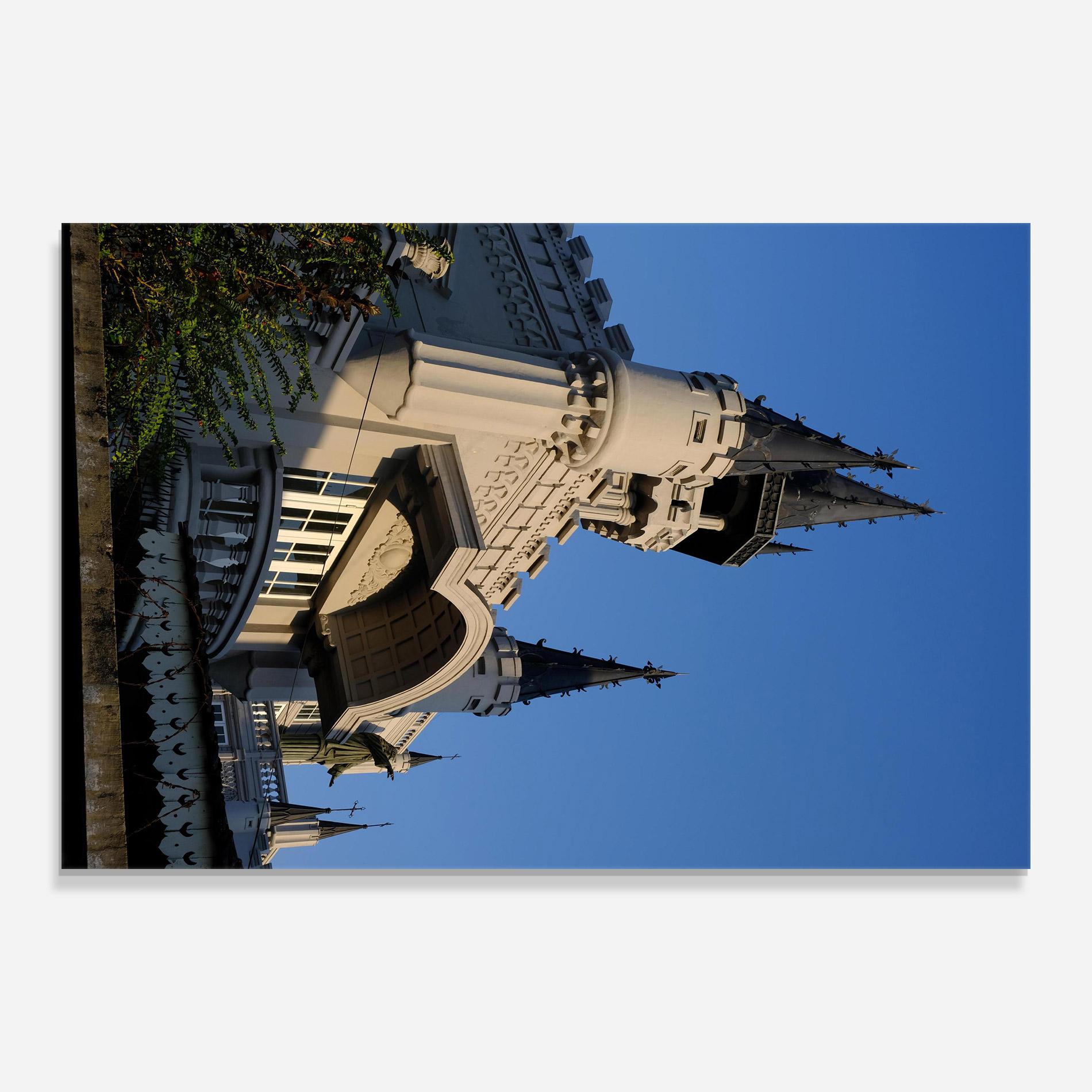 Üvegkép Castle Blue mockup 0