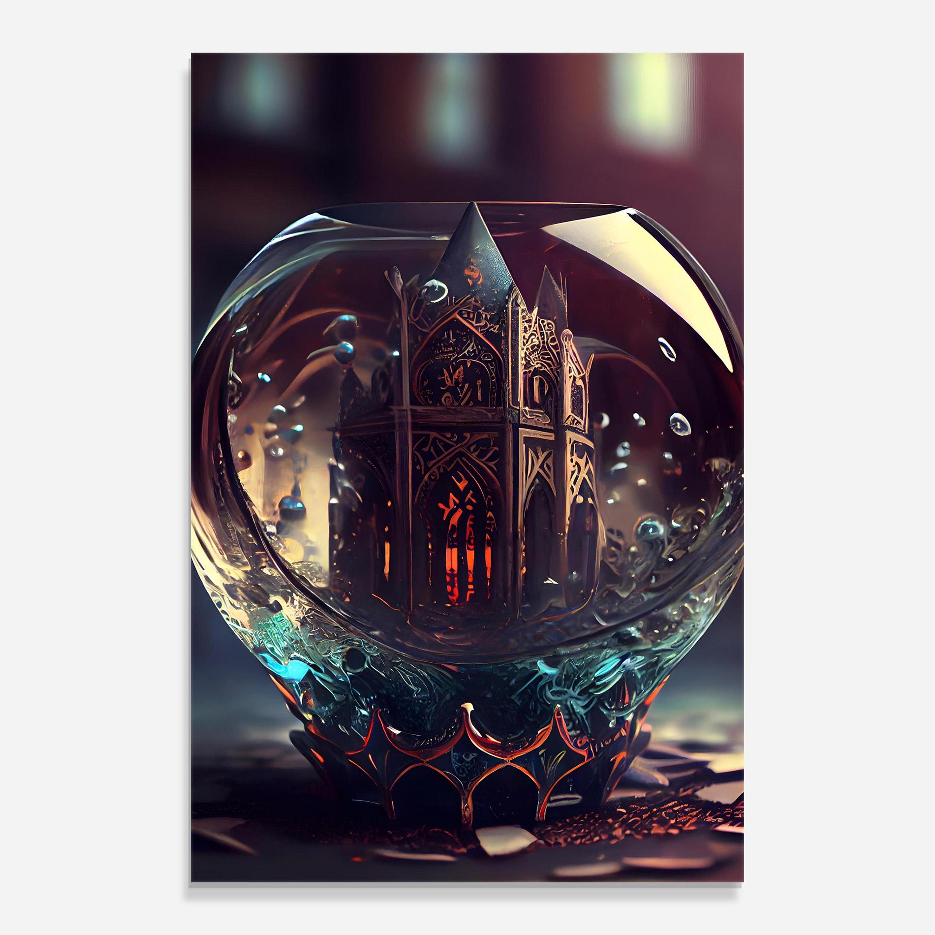 Üvegkép Church Ball mockup 0