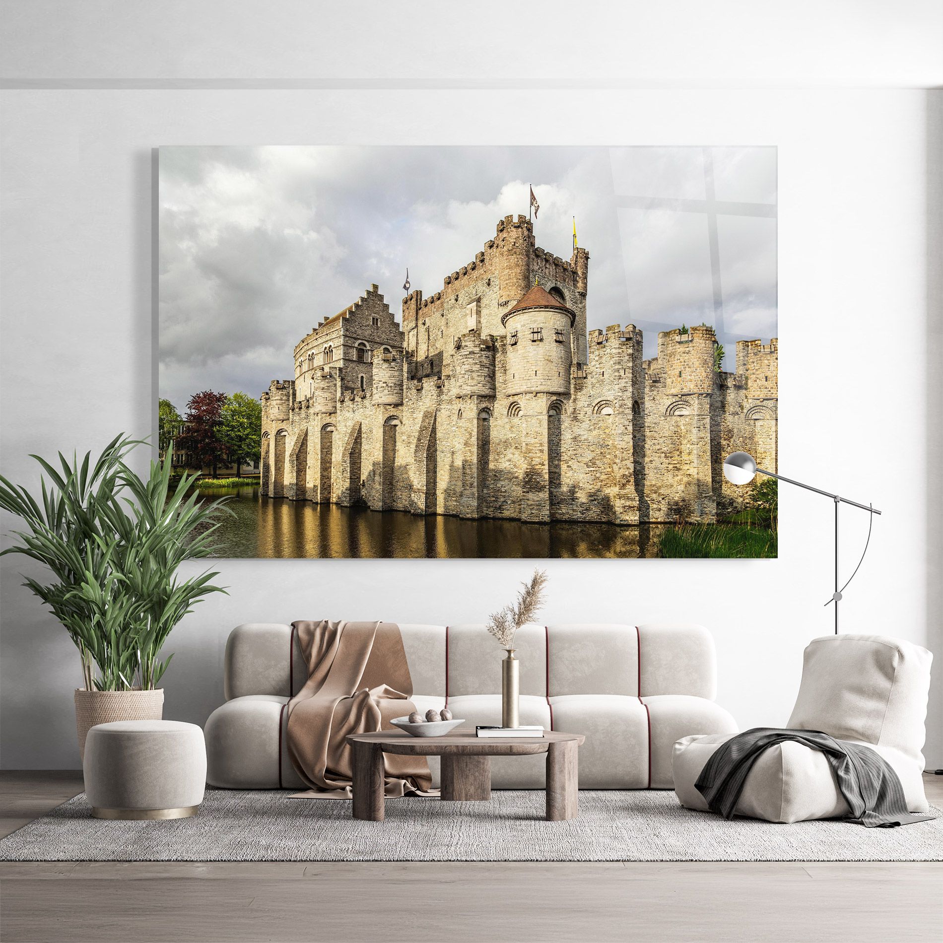 Medieval Castle Belgium mockup 9