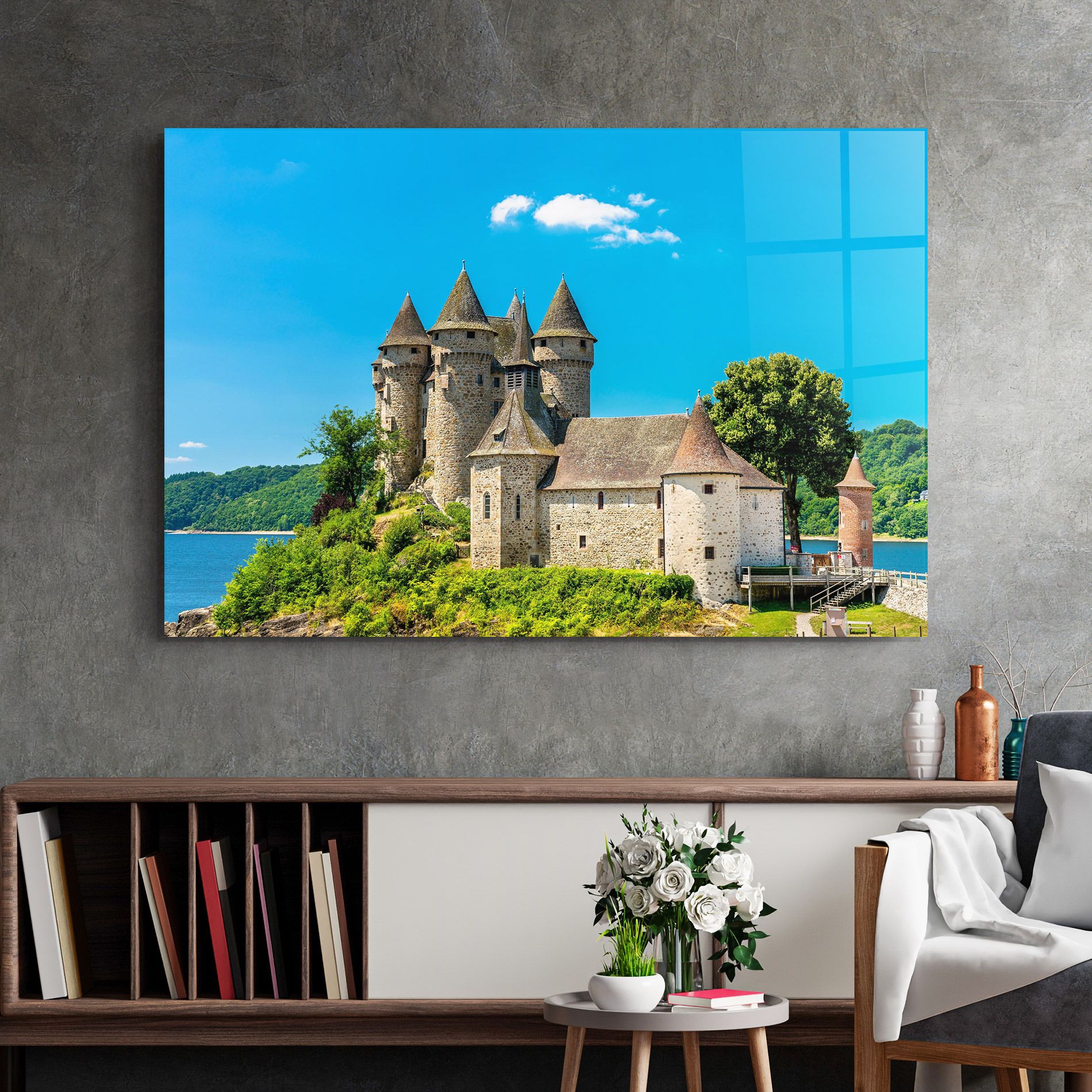 Medieval Castle France mockup 2