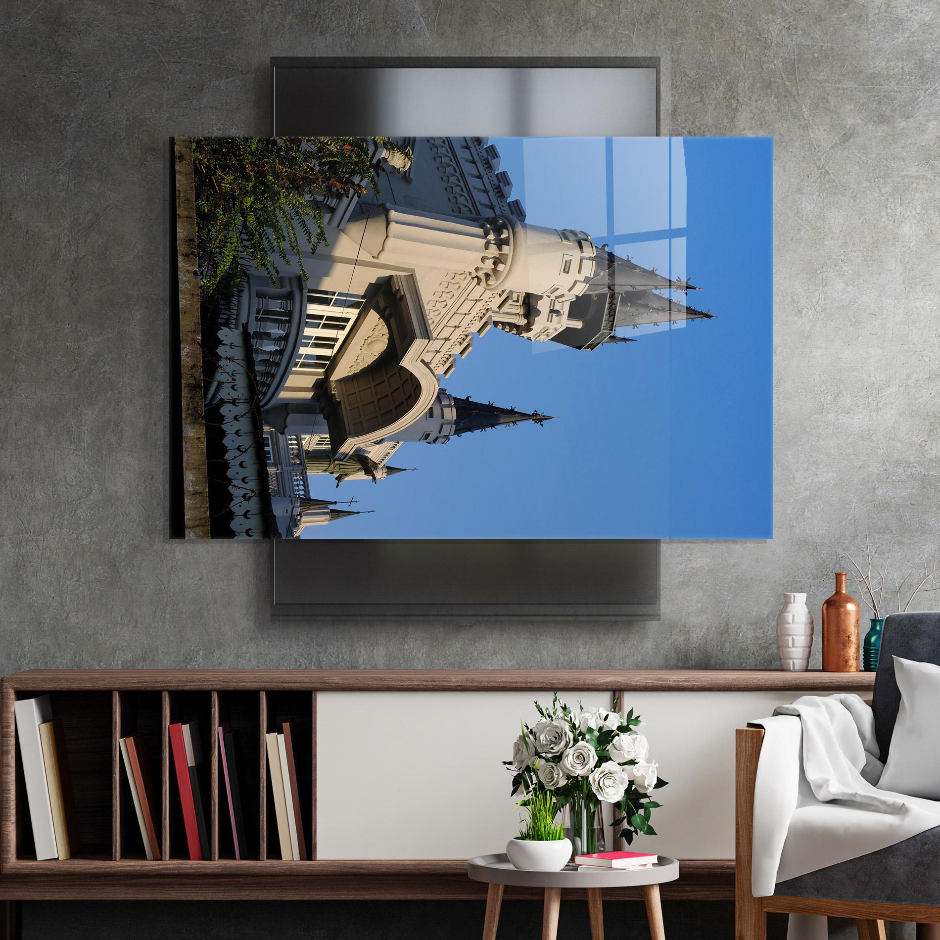 Üvegkép Castle Blue mockup 2