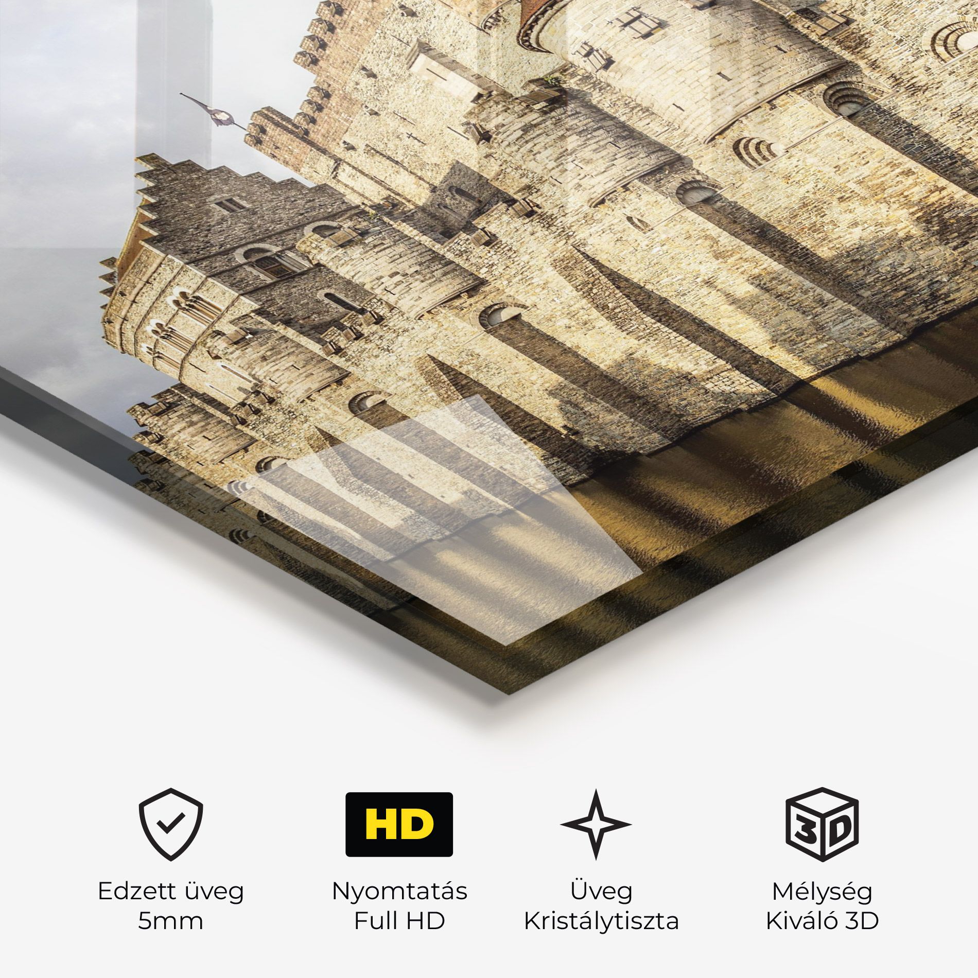 Medieval Castle Belgium mockup 3