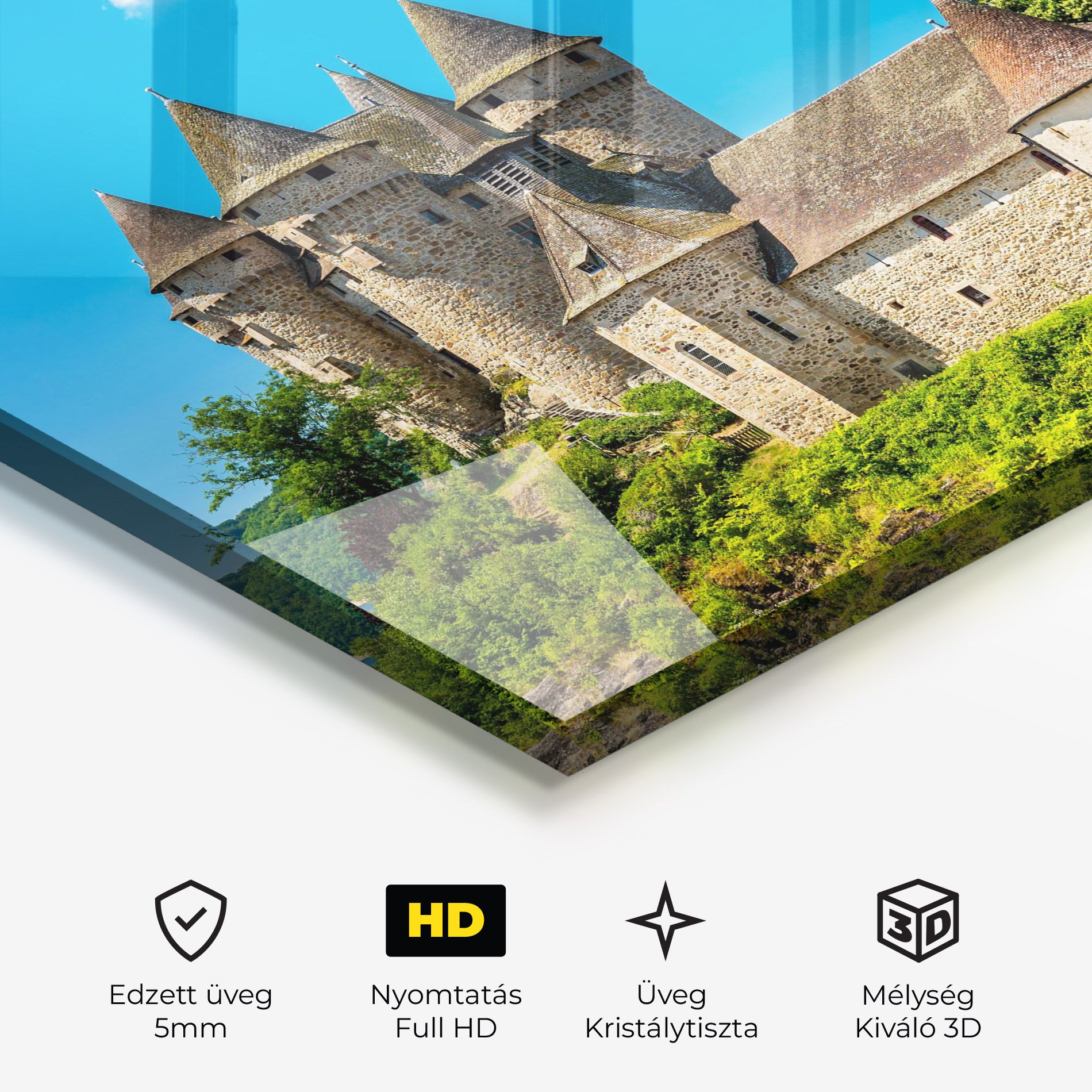 Medieval Castle France mockup 3