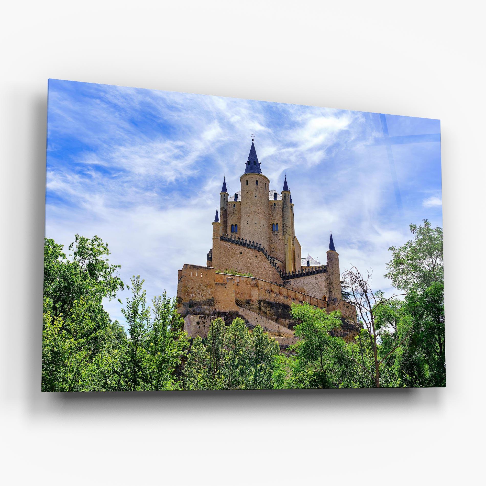 Üvegkép Castle Alcazar mockup 6