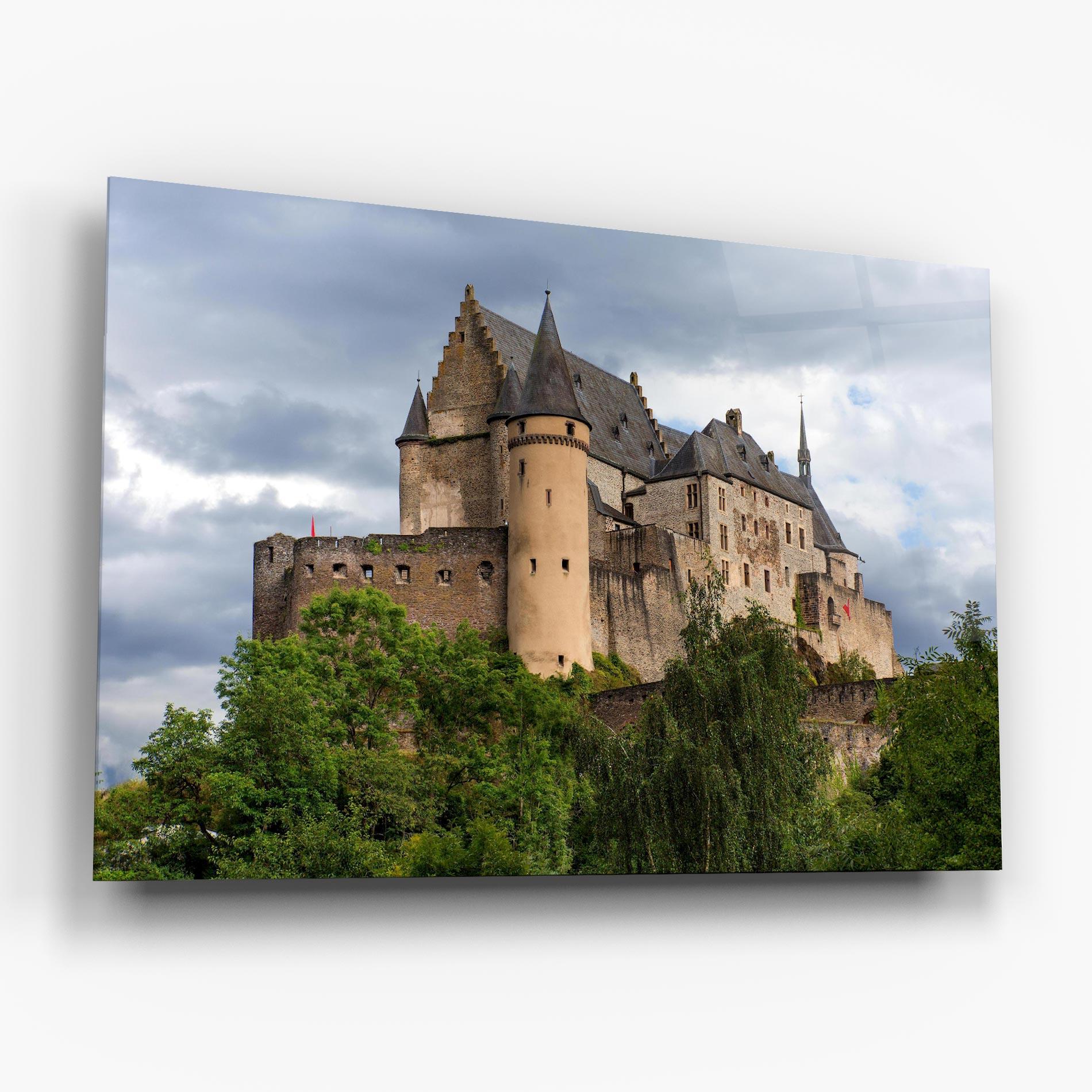 Üvegkép Castle Vianden mockup 6