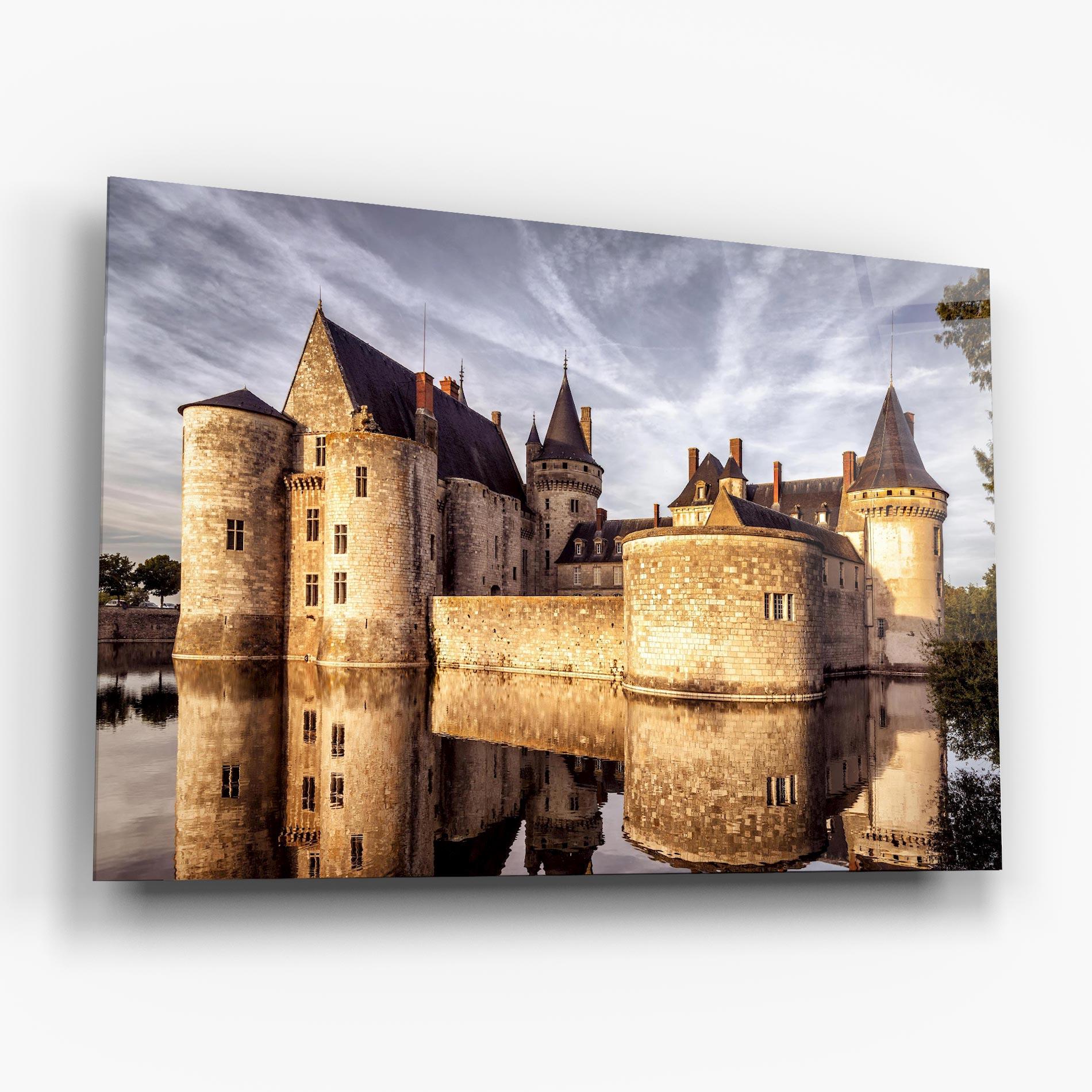 Üvegkép Chateau Castle mockup 6