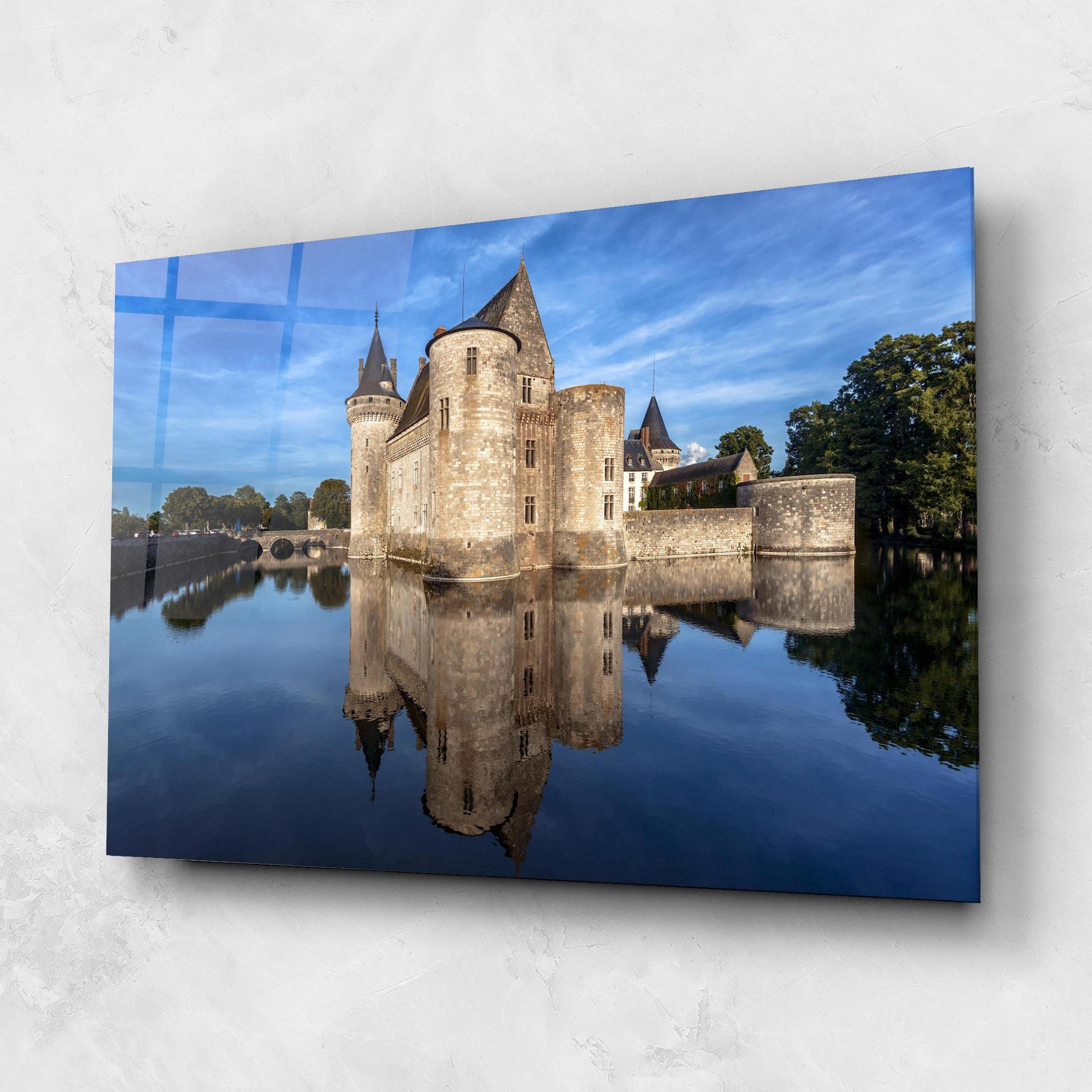 Üvegkép Castle Chateau De Sullysurloire mockup 1