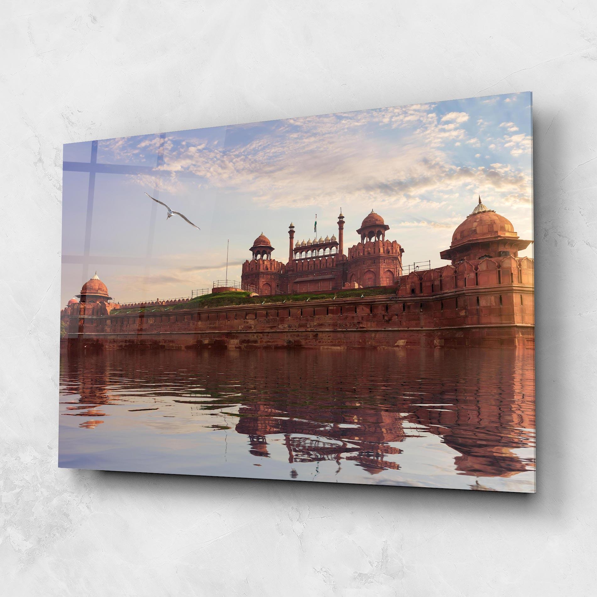 Üvegkép Delhi India mockup 1