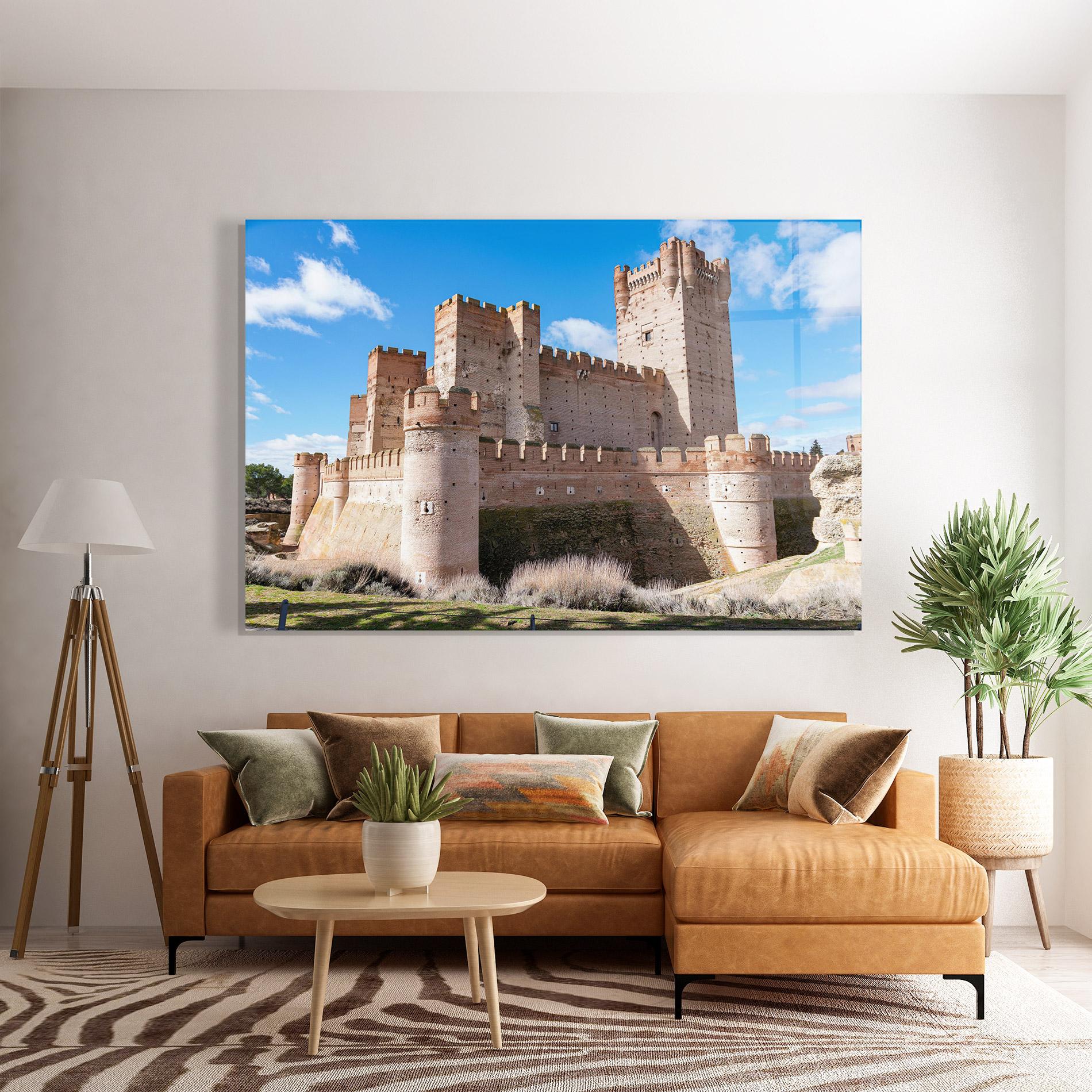 Üvegkép Castle La Mota mockup 7