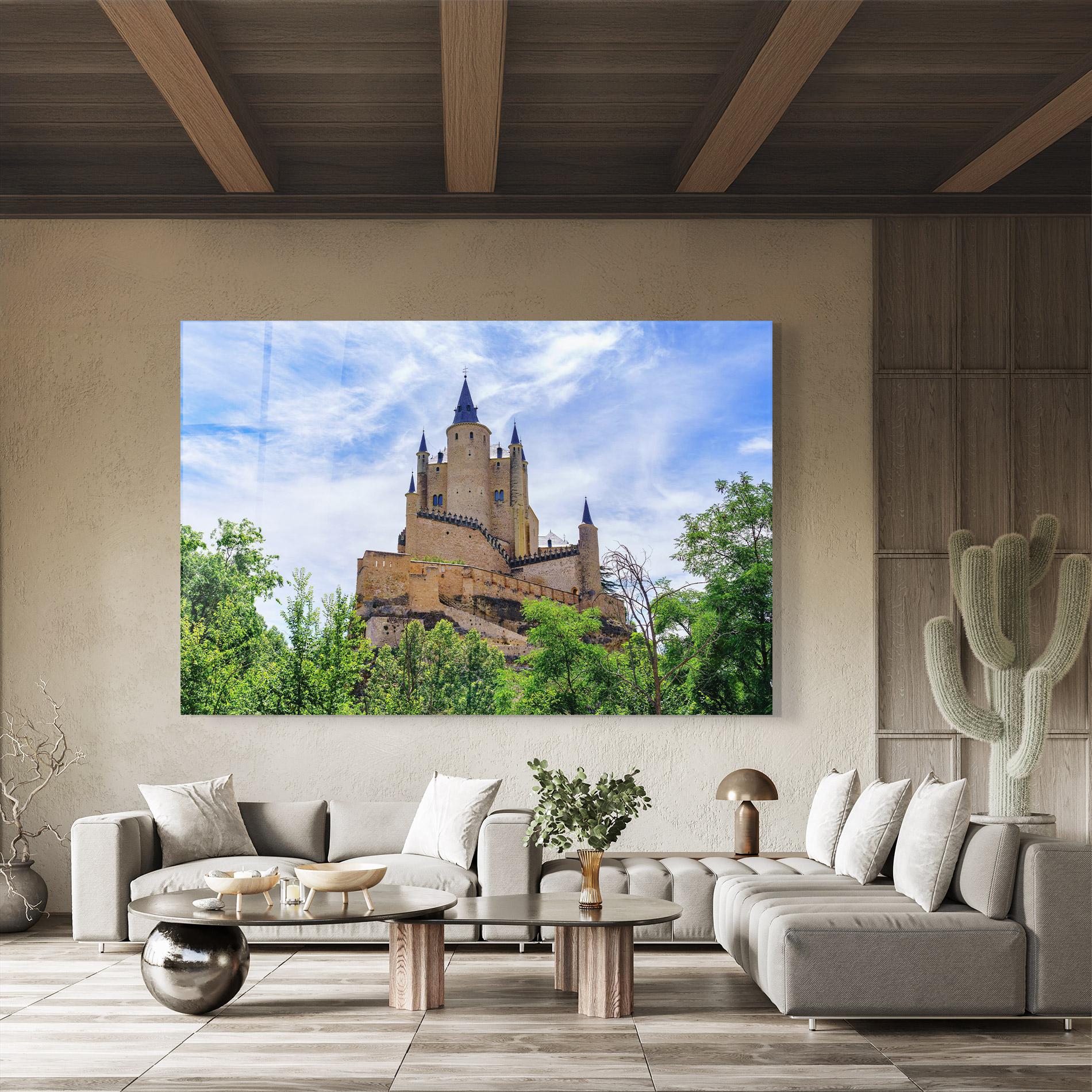 Üvegkép Castle Alcazar mockup 8