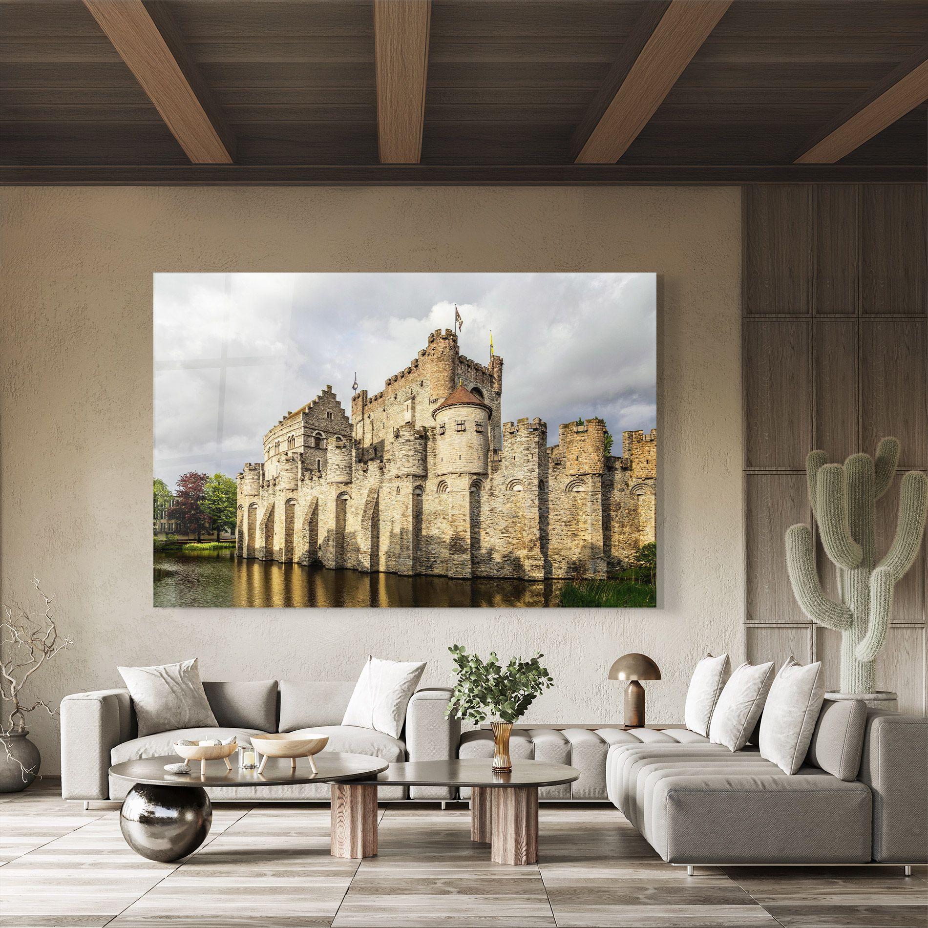 Medieval Castle Belgium mockup 8