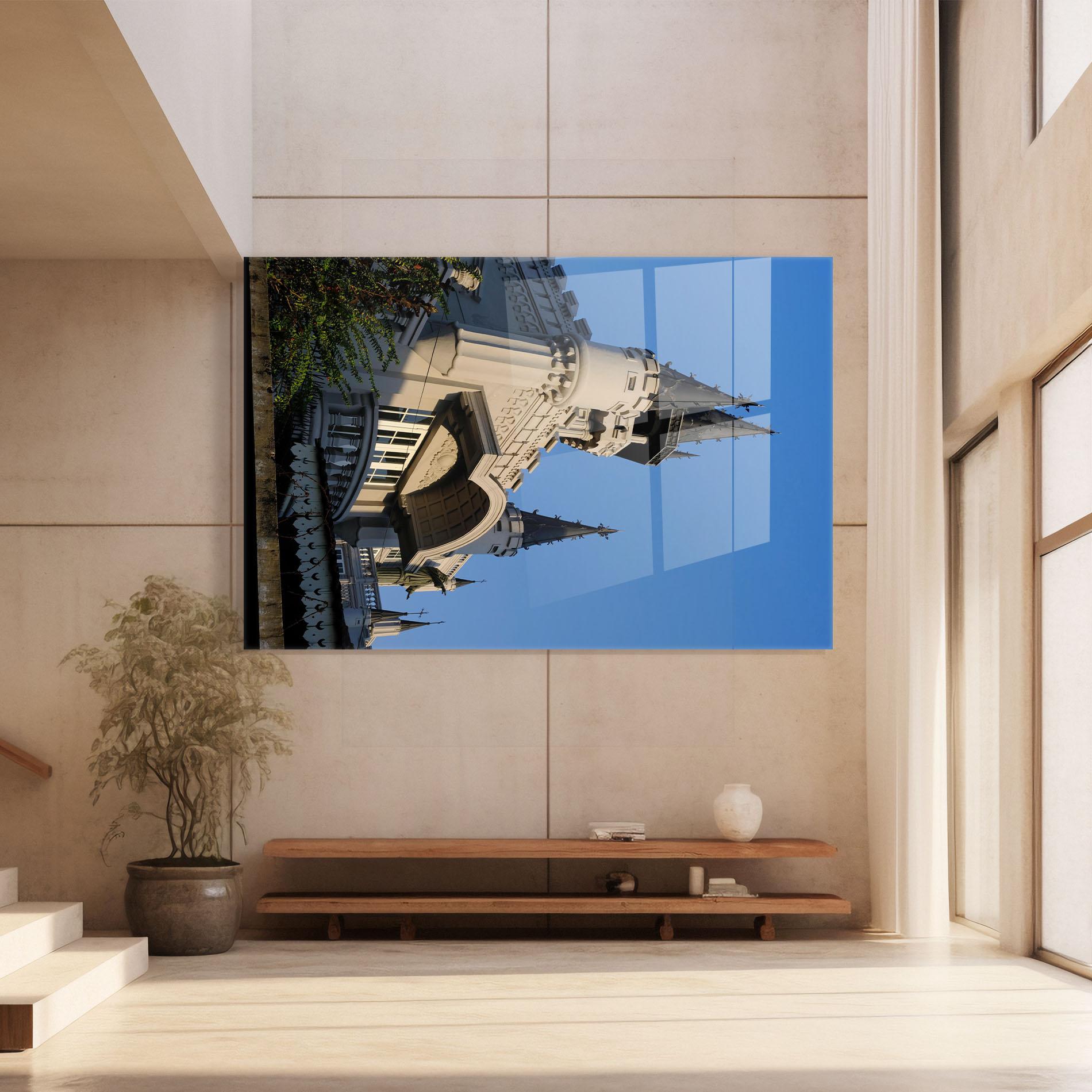 Üvegkép Castle Blue mockup 8