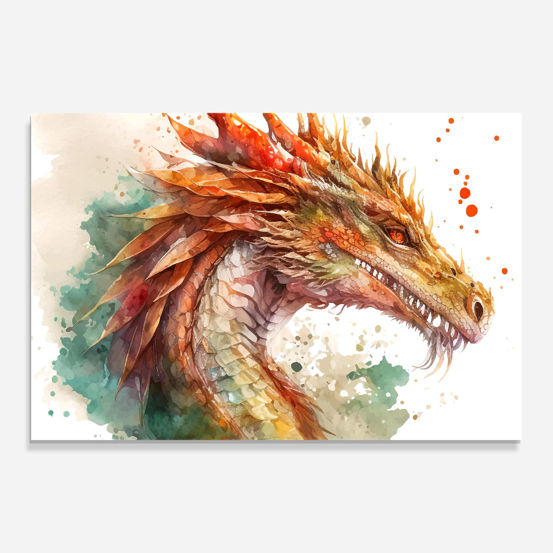 Üvegkép Earth Dragon mockup 0