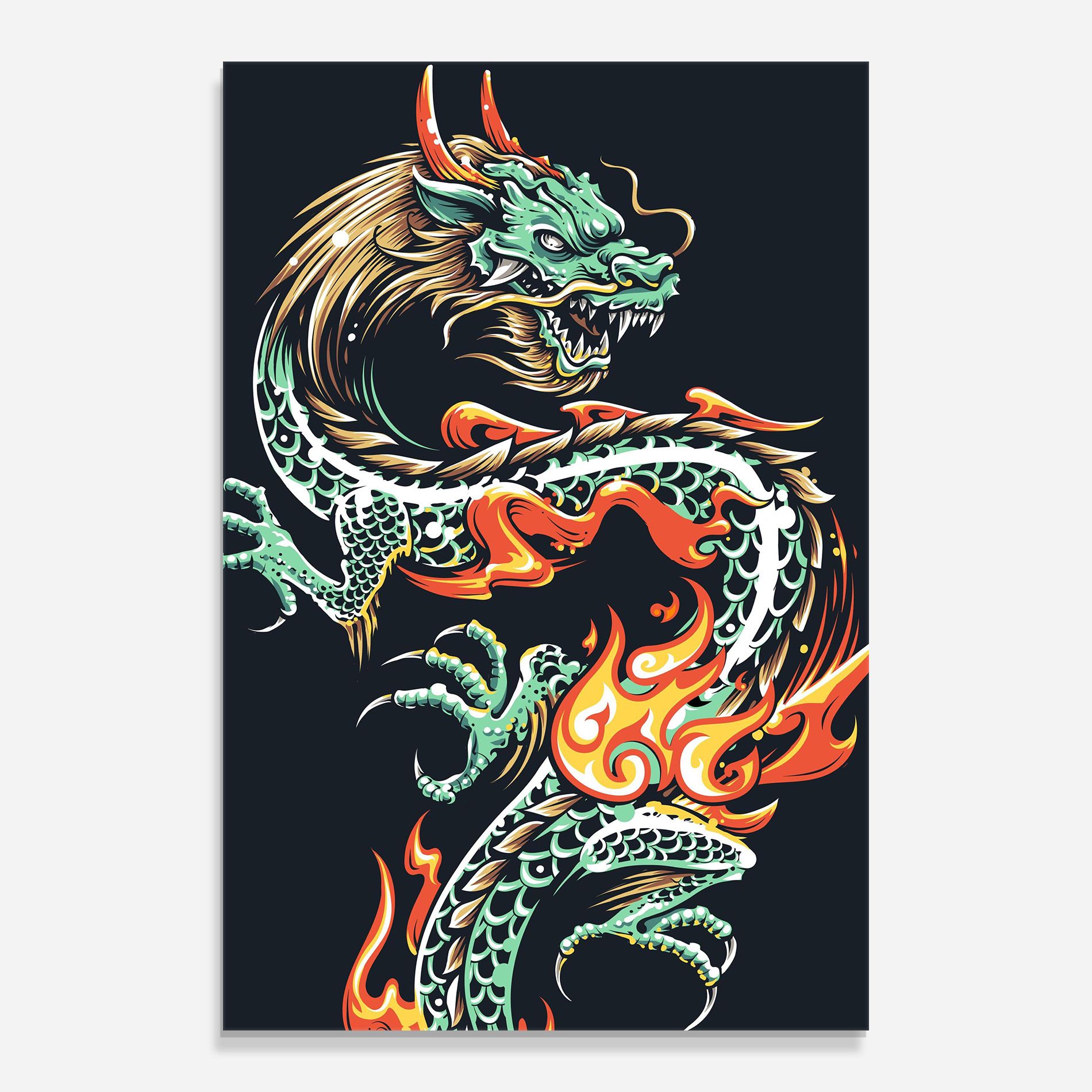 Dragon Green mockup 0