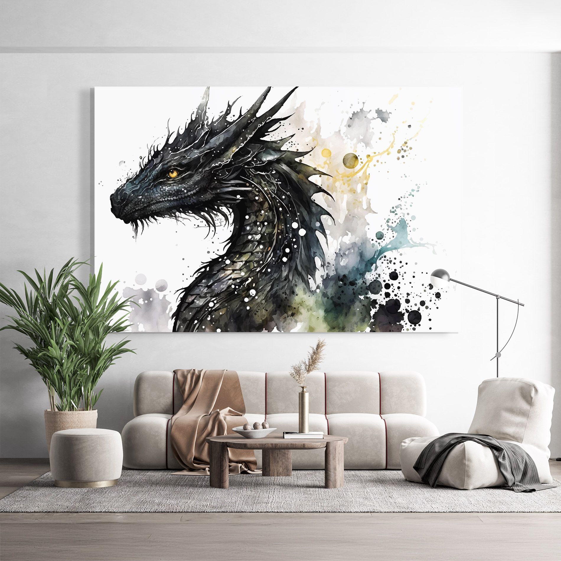 Black Dragon Art mockup 9