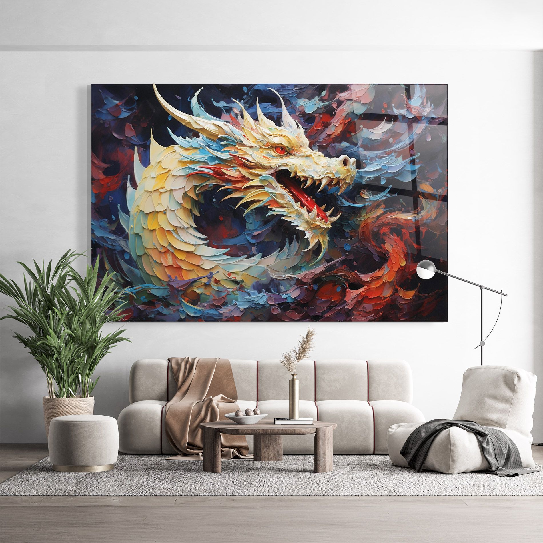 Fantasy Dragon Art mockup 9