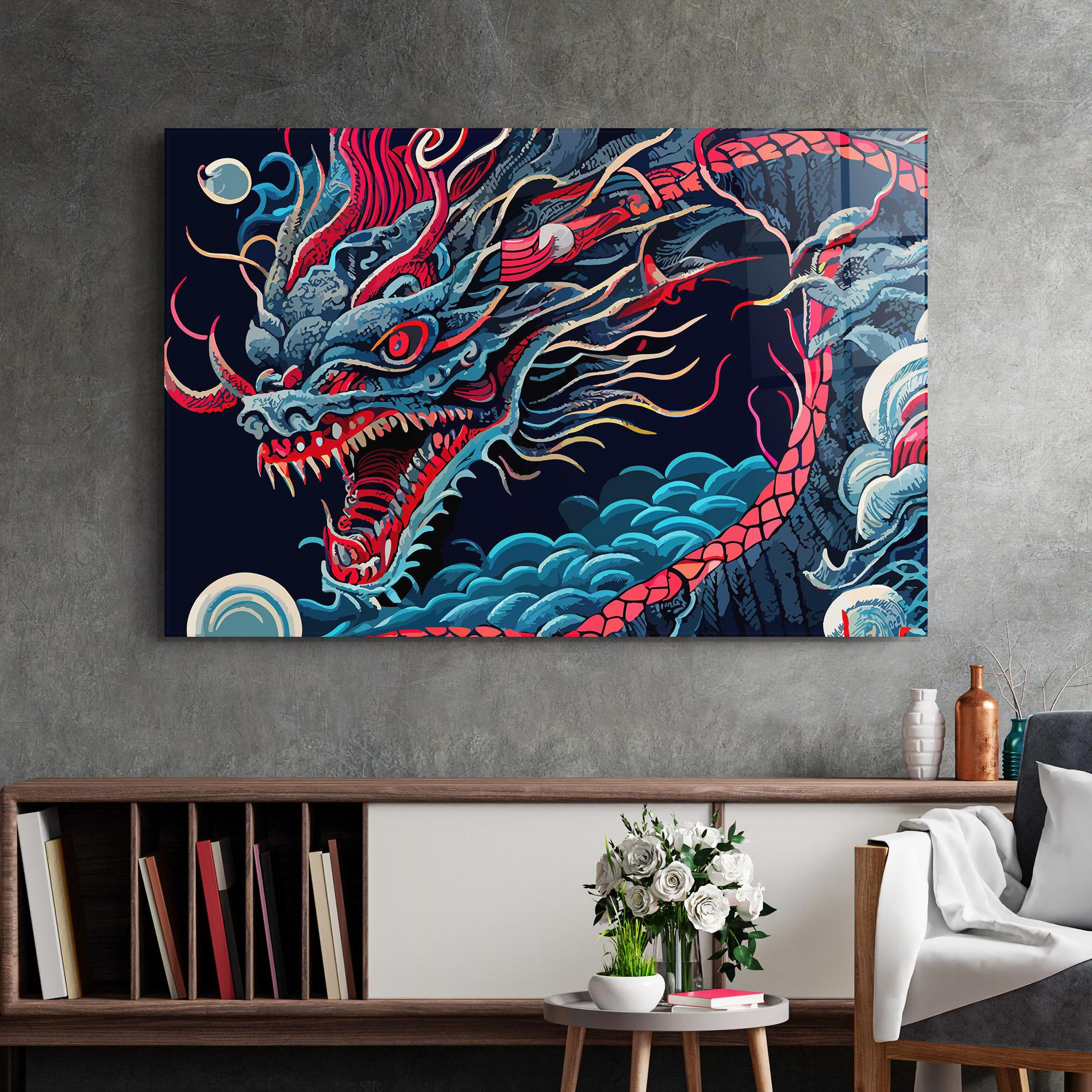 Üvegkép Cloud Dragon mockup 2