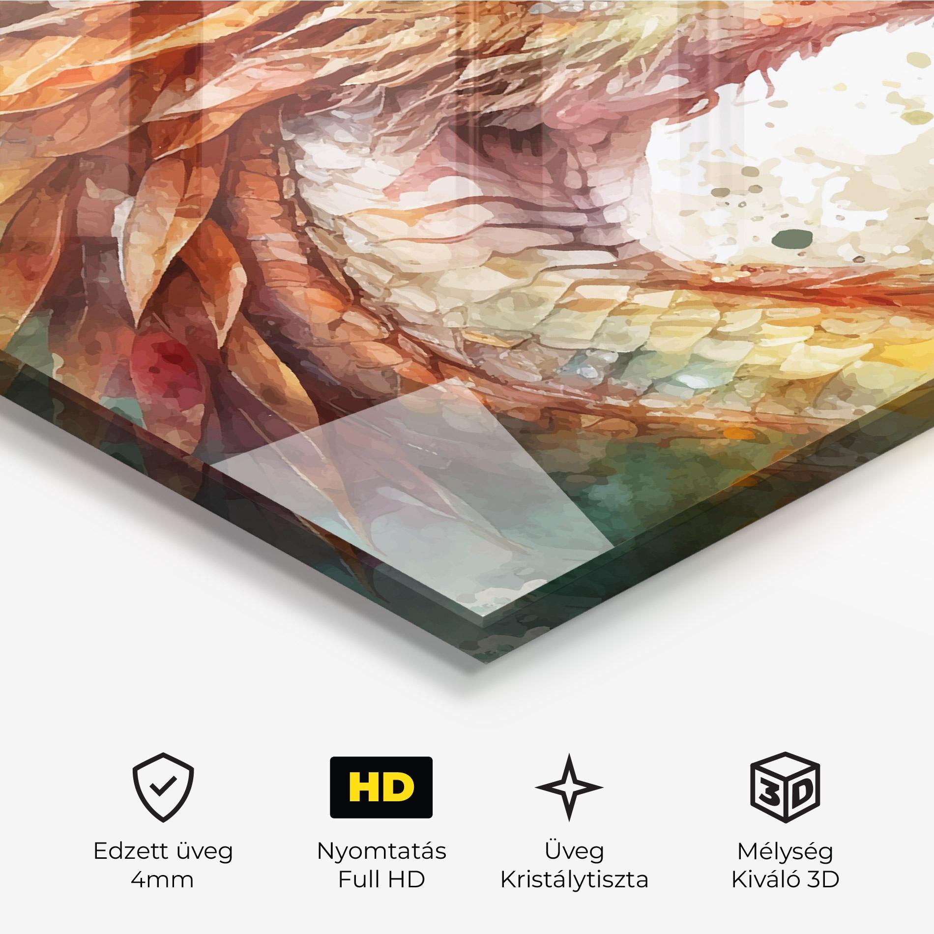 Üvegkép Earth Dragon mockup 3