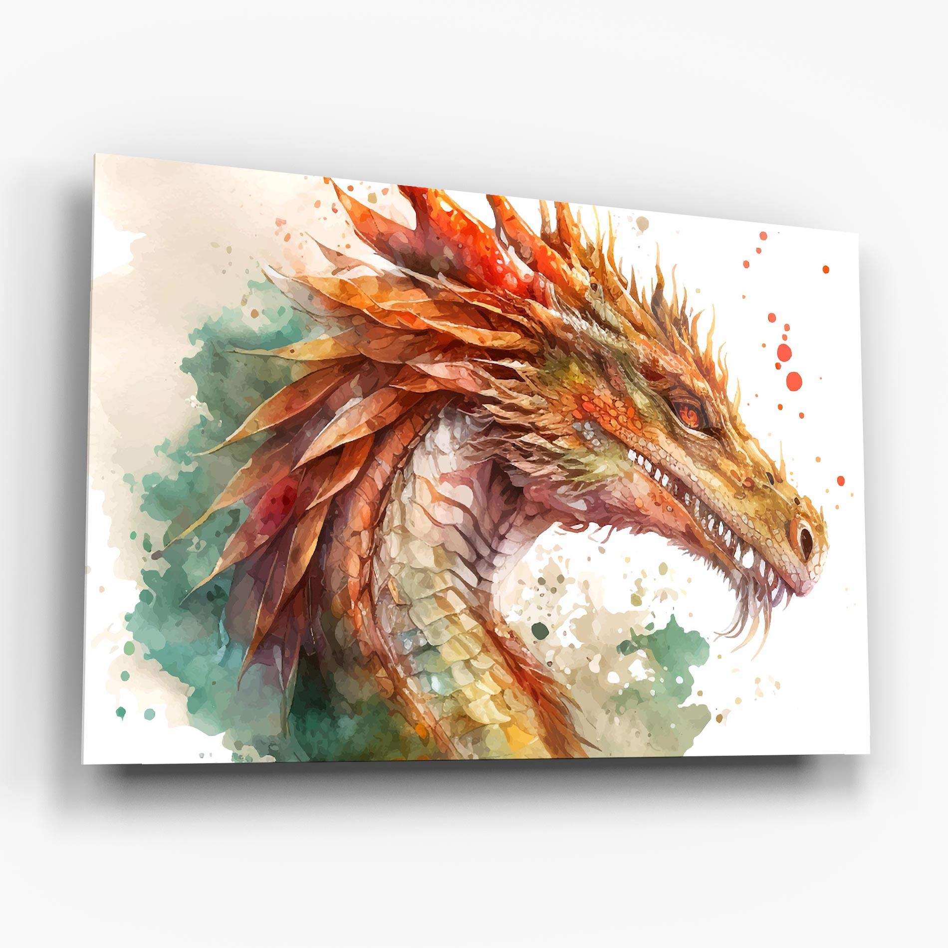 Üvegkép Earth Dragon mockup 6