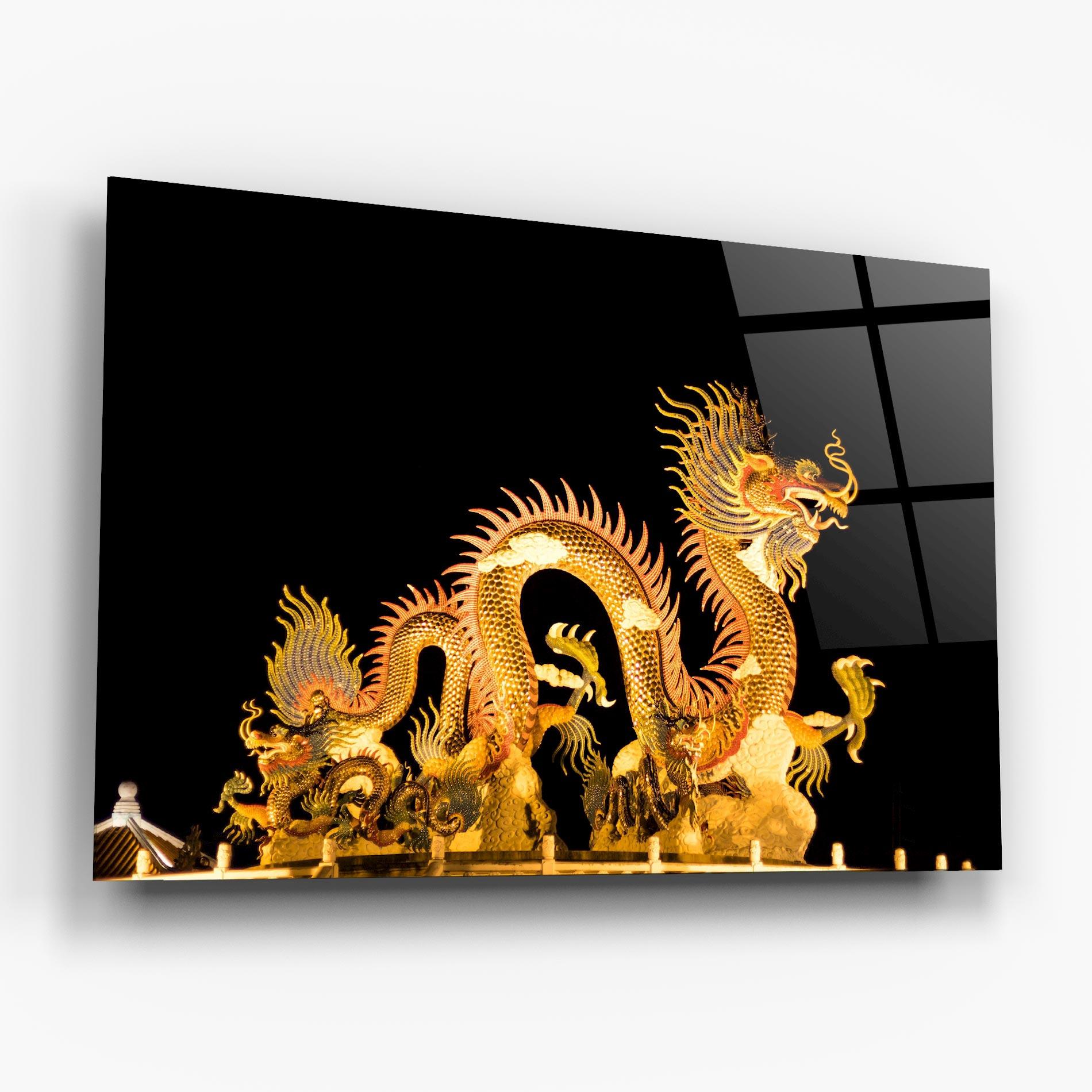 Üvegkép Golden Dragon Lights mockup 6
