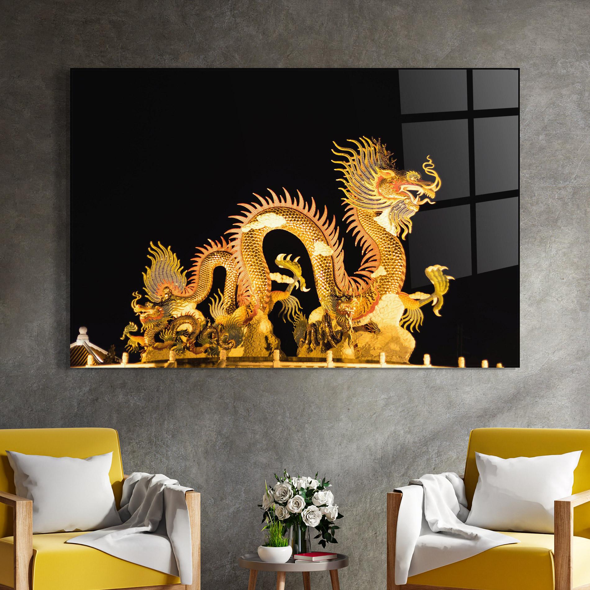 Üvegkép Golden Dragon Lights mockup 4