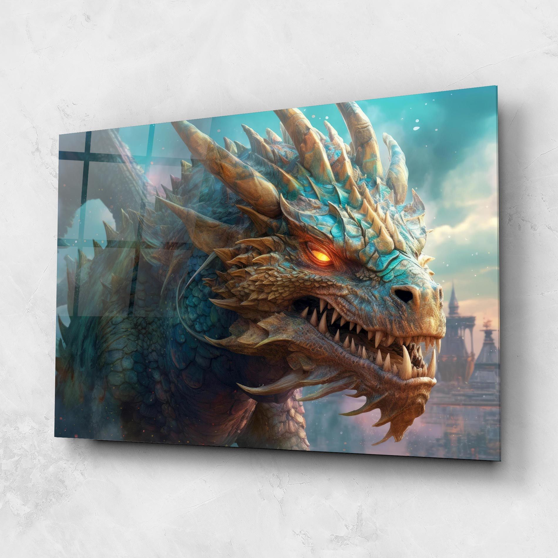 Pretty Blue Dragon mockup 1