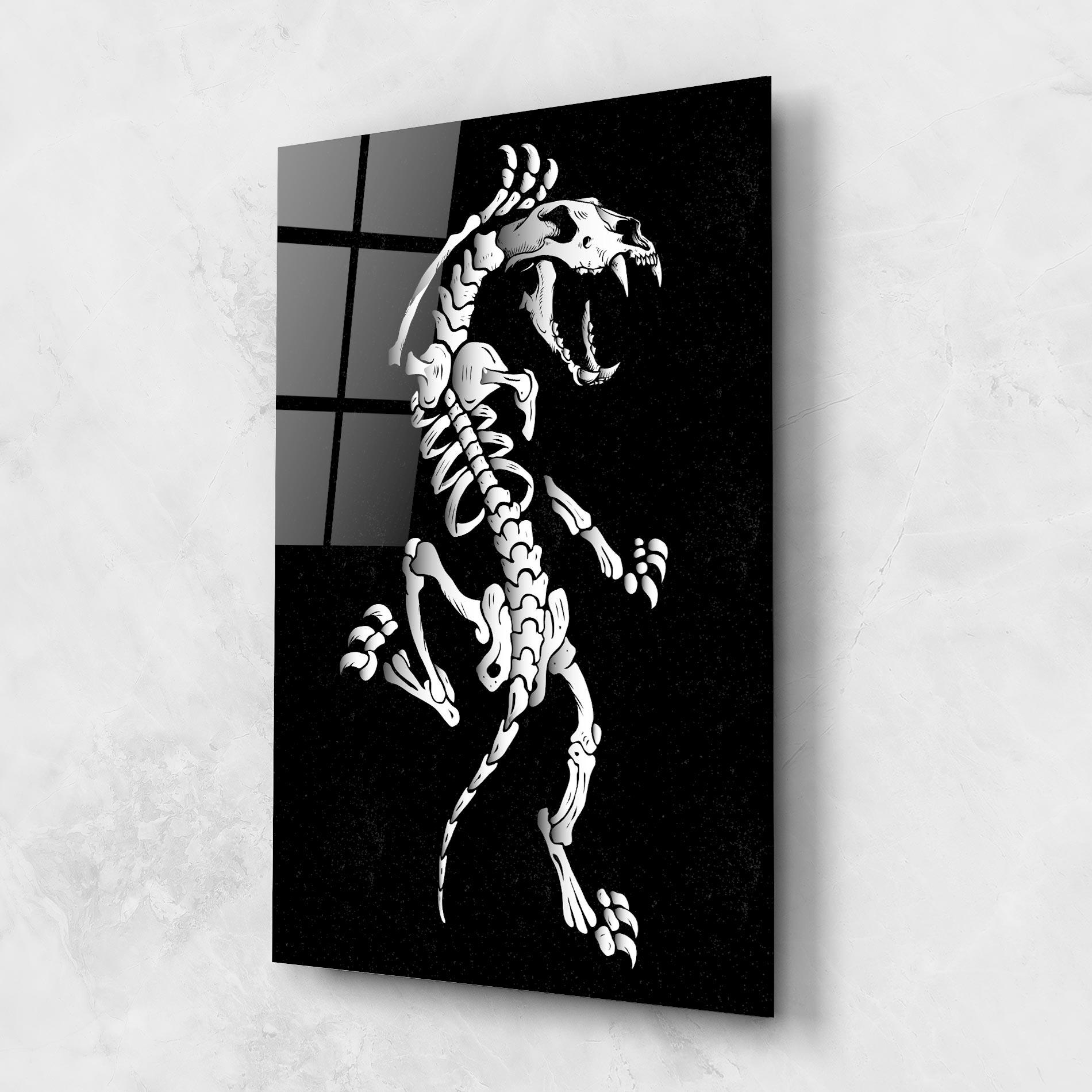 Üvegkép Creature Skull mockup 1