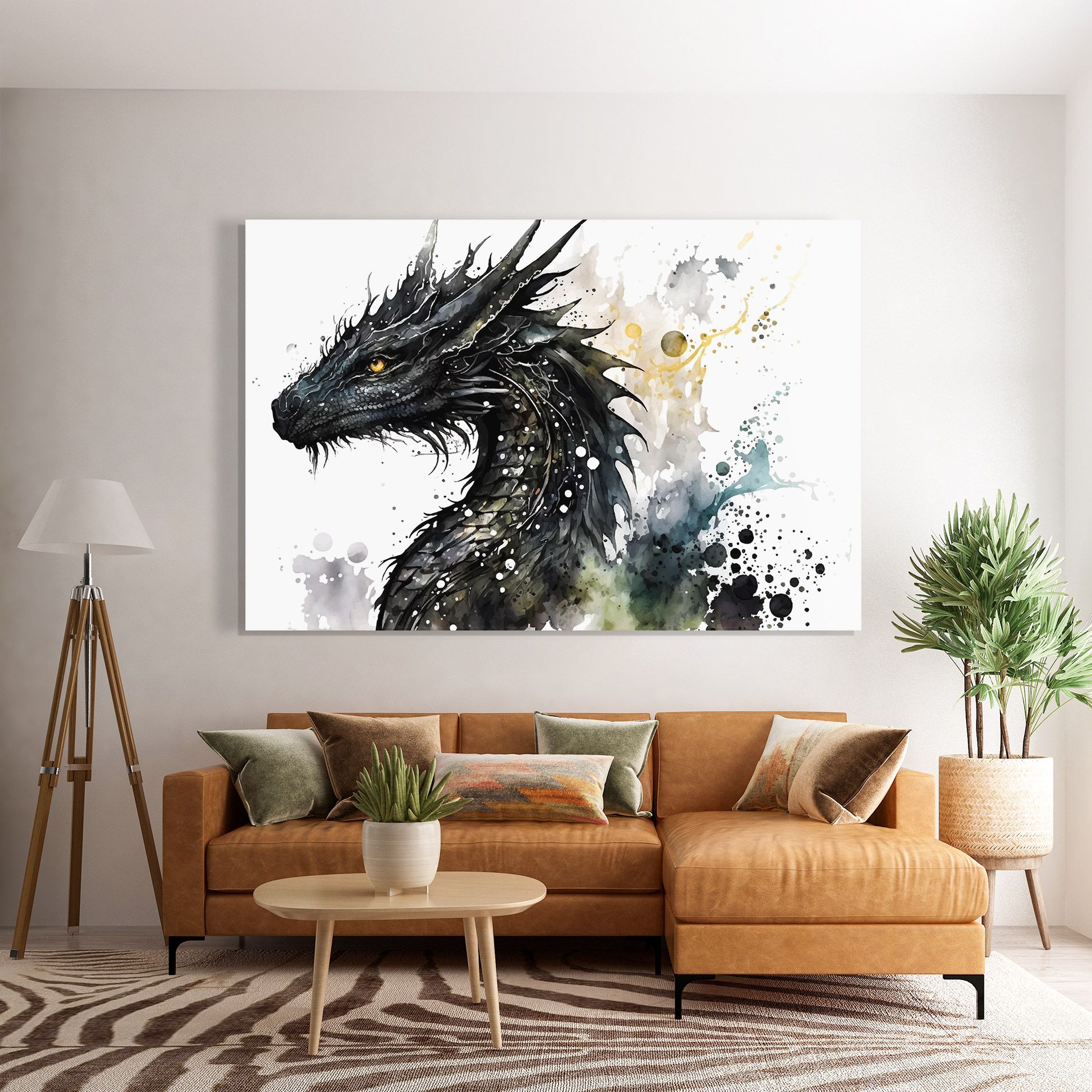 Black Dragon Art mockup 7