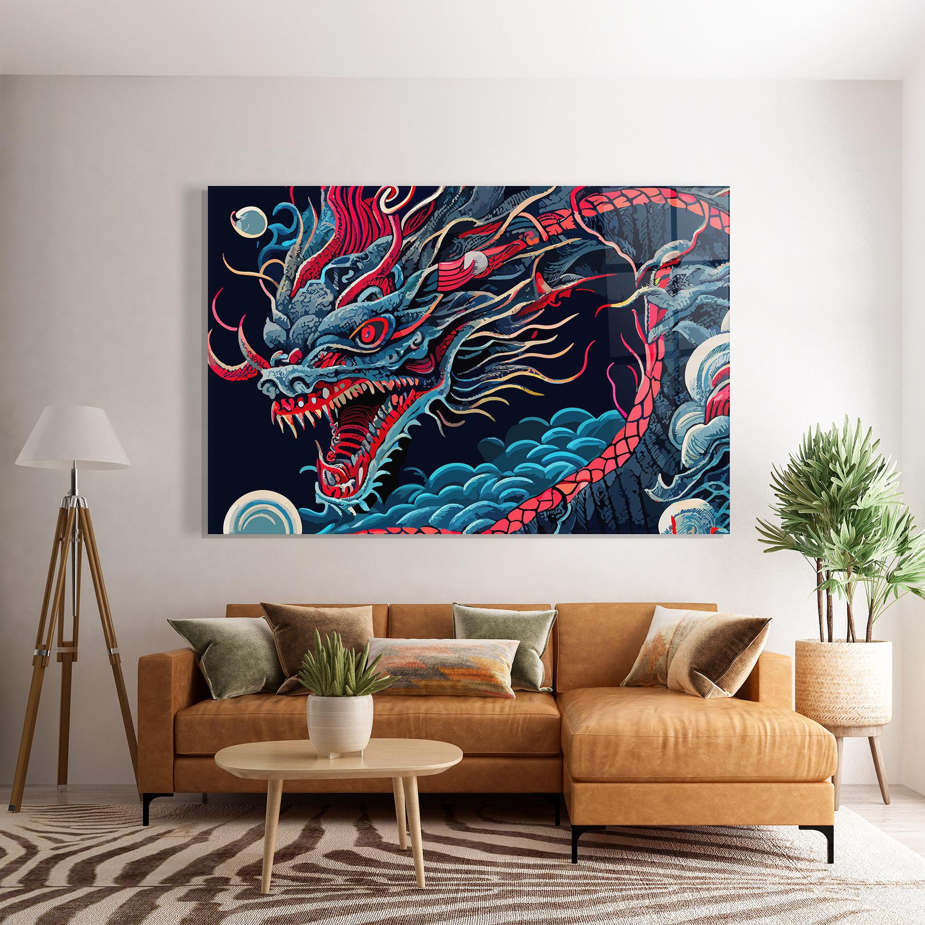 Üvegkép Cloud Dragon mockup 7