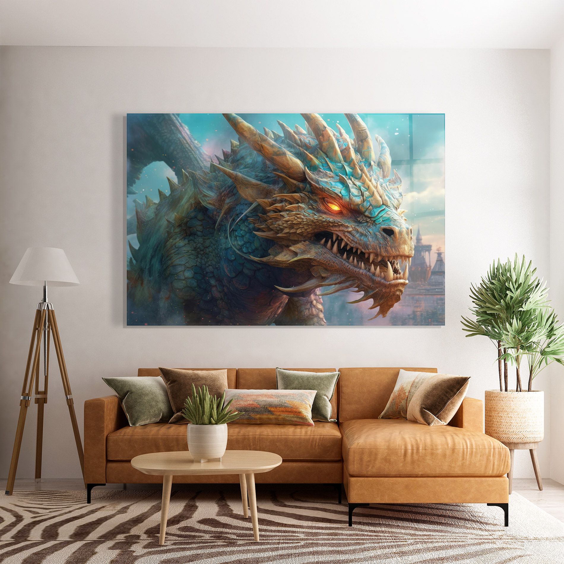 Pretty Blue Dragon mockup 7