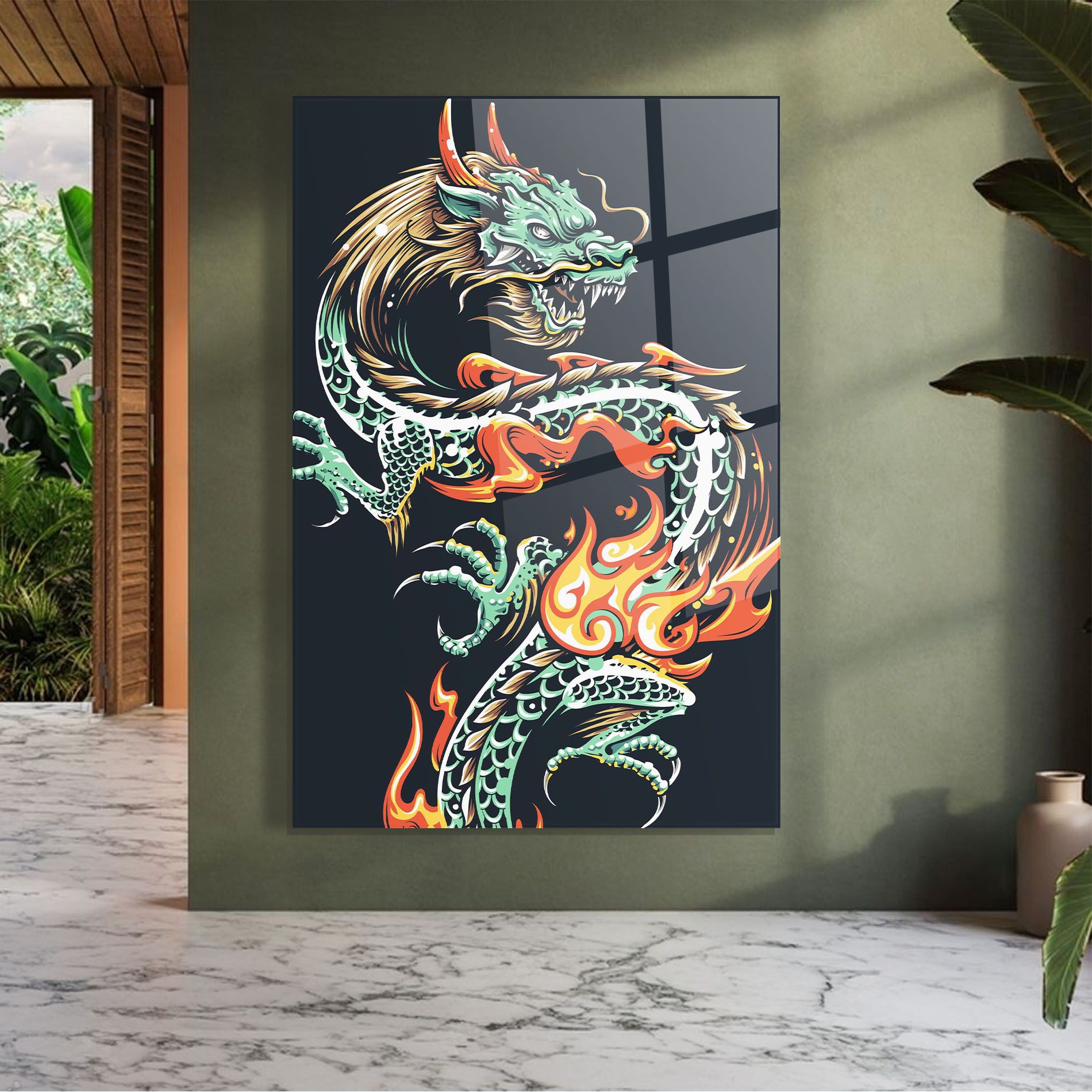 Dragon Green mockup 7