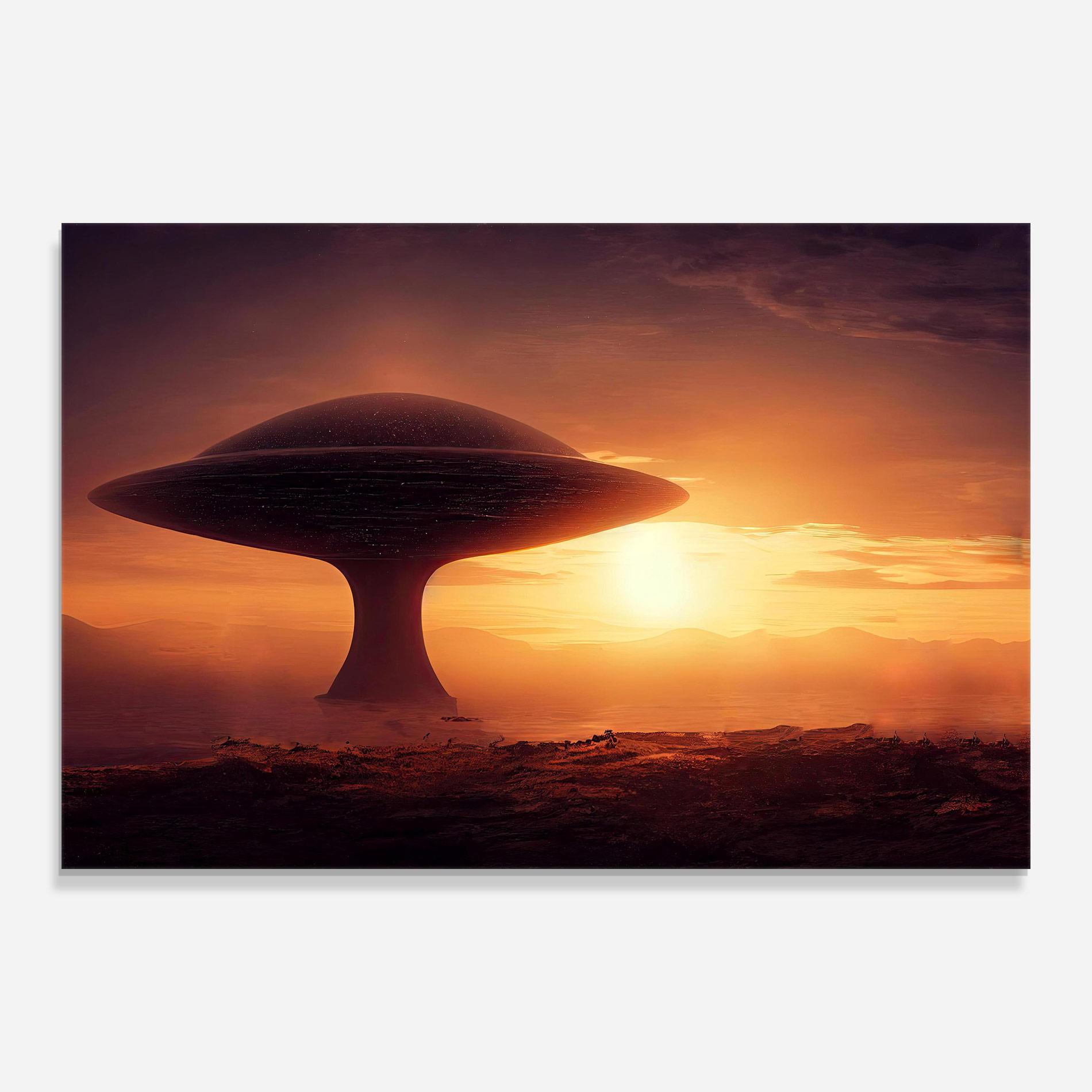 Üvegkép Fantasy Science Fiction mockup 0