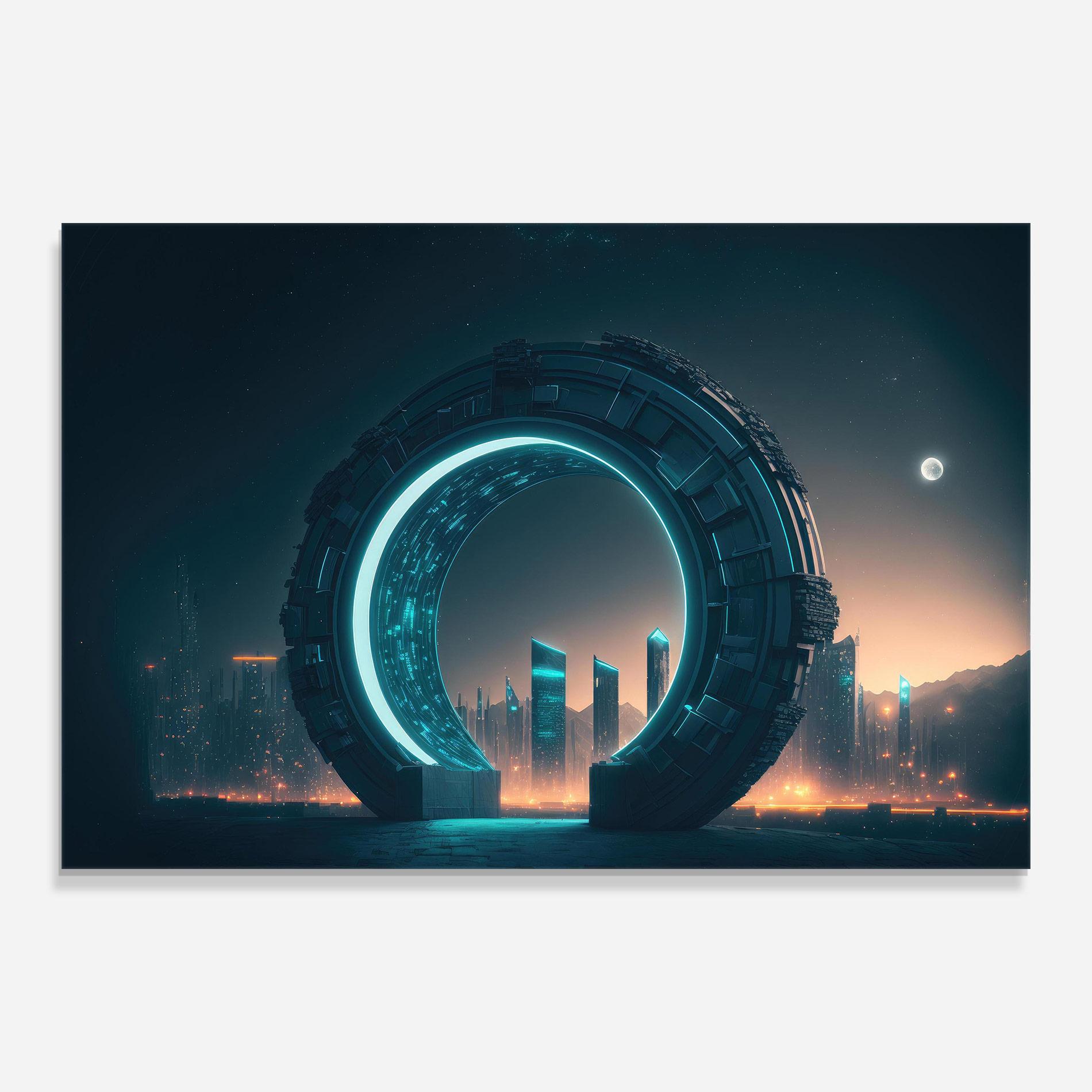 Üvegkép Future Portal mockup 0