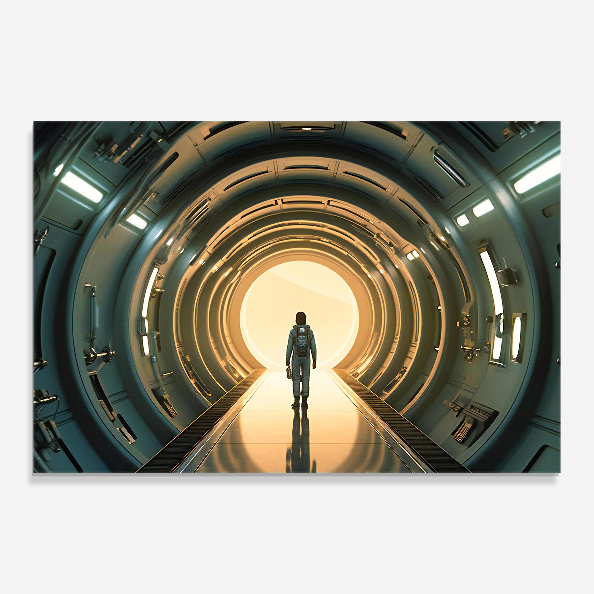 Üvegkép Infinity Intrigue mockup 0