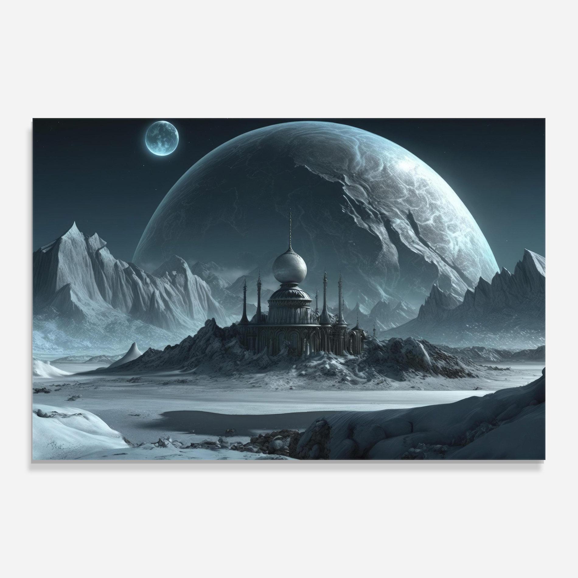 Üvegkép Muslim Design mockup 0